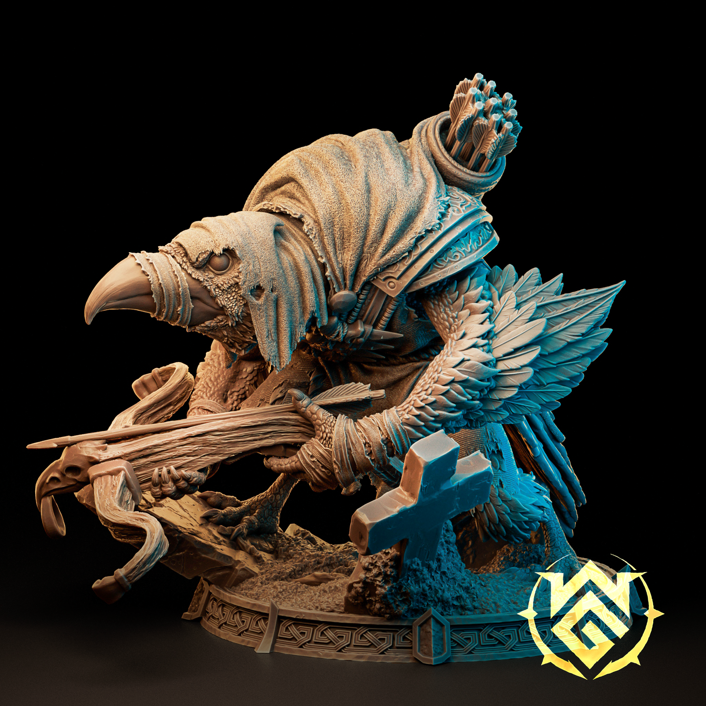 The Witchguild - Kreak the Flightless, Kenku ROgue Dragonborn Monk - 2025 April