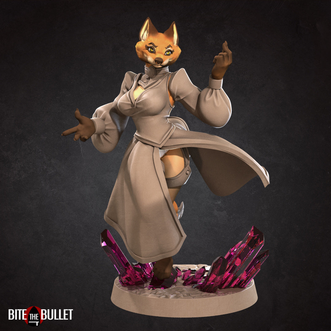 Bite the Bullet - Kitsune Lady Mahrian - Foxfolks February 2022