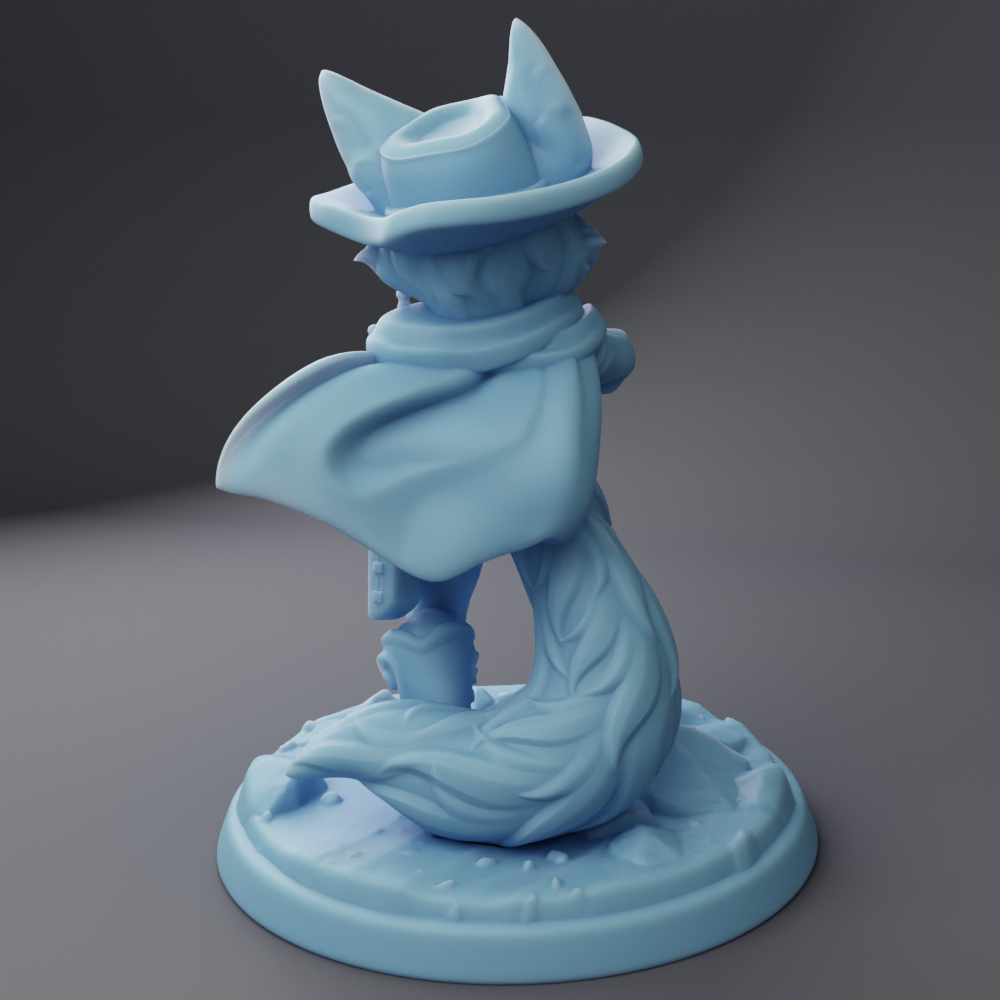 Twin Goddess Miniatures - Leon the Fox Sheriff - Hero Tier 2024 March 35mm / 75mm