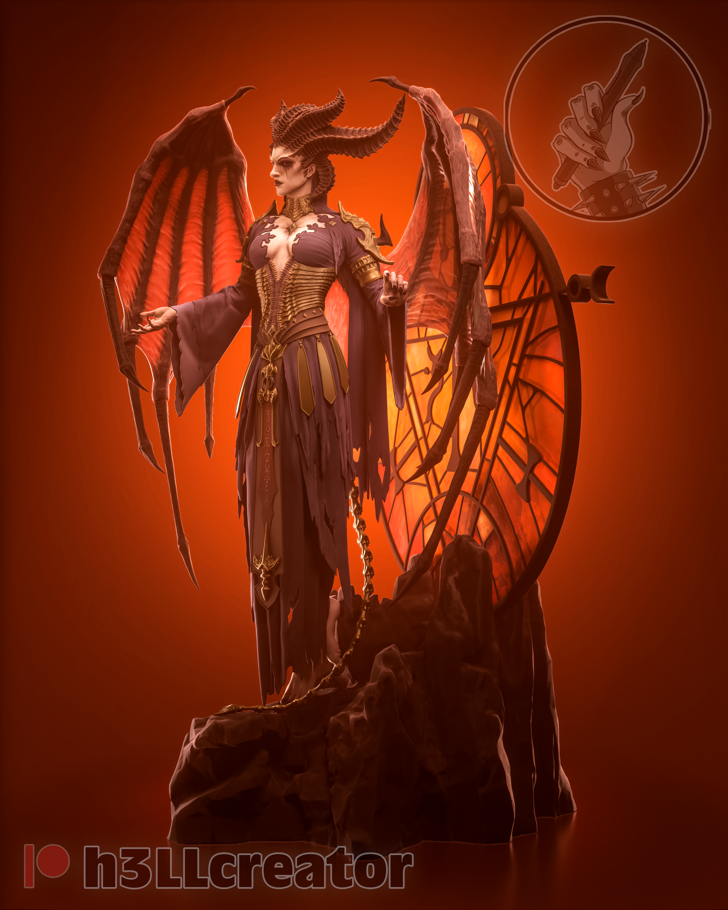 H3LL Creator - Lilith, Matriarch of Demons - Diablo