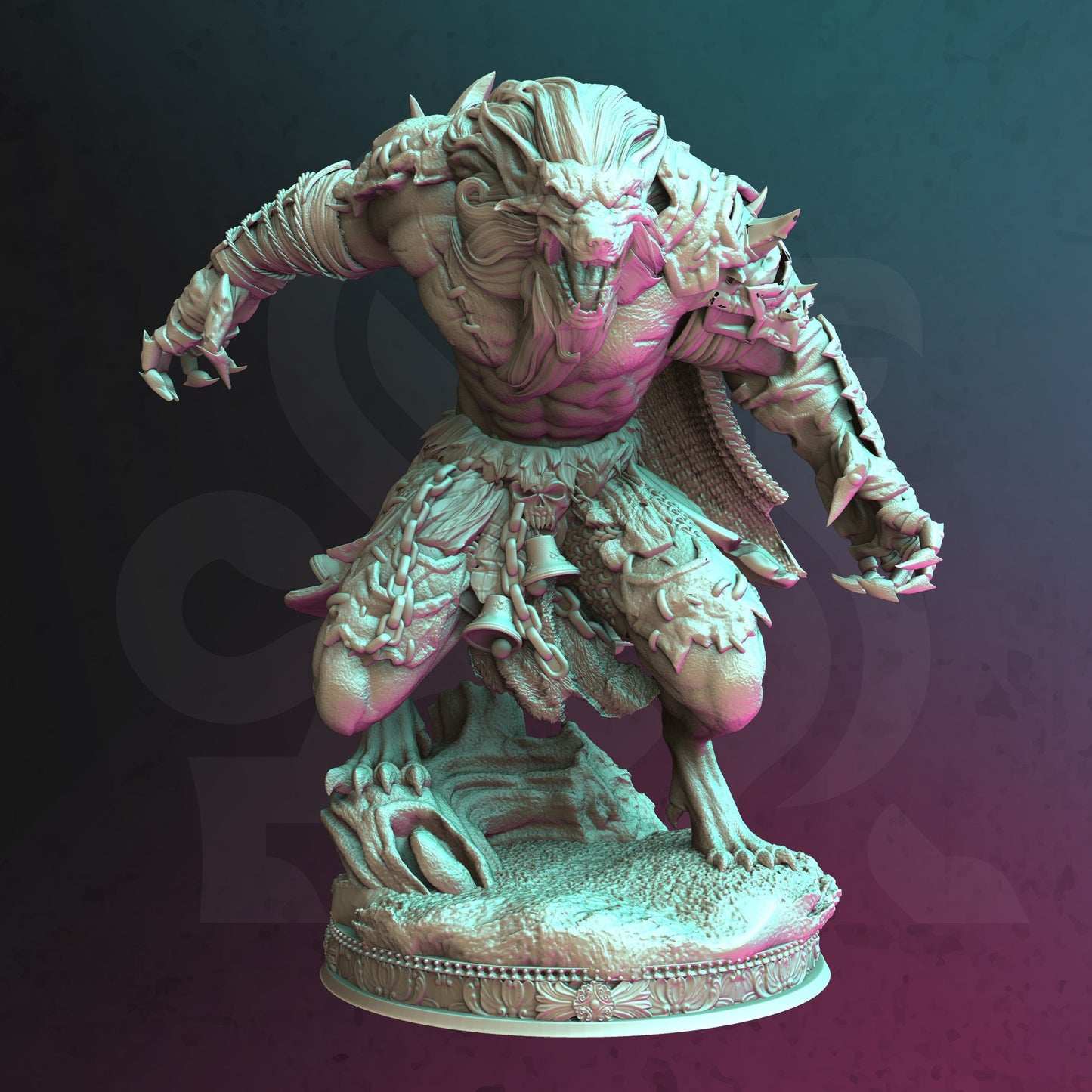 DM Stash - Loghain, Werewolf - Denizens of Duskweave 2021 August