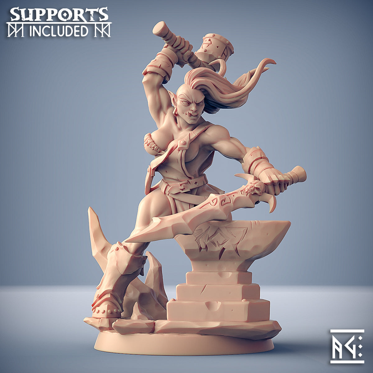 Artisan Guild - Frostmetal Clan Orcs 2021 January Release 35mm
