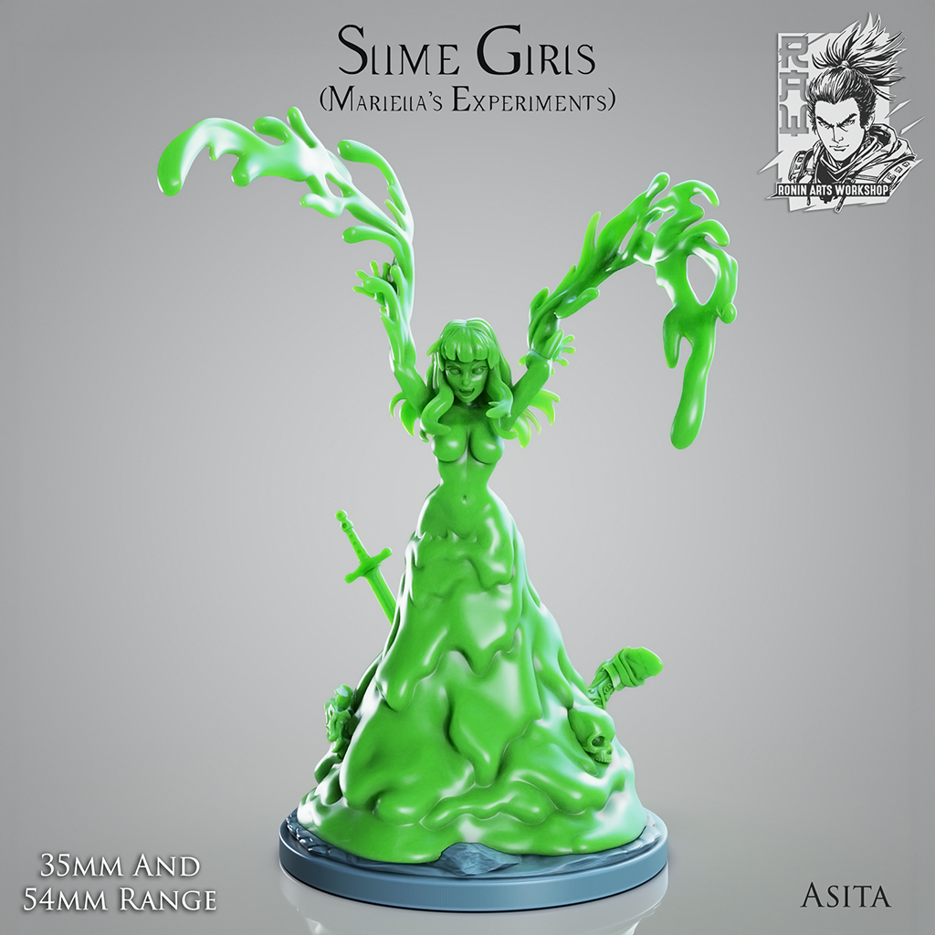 Ronin Arts - Asita, Slime Girls - Marieiias´s Experiments