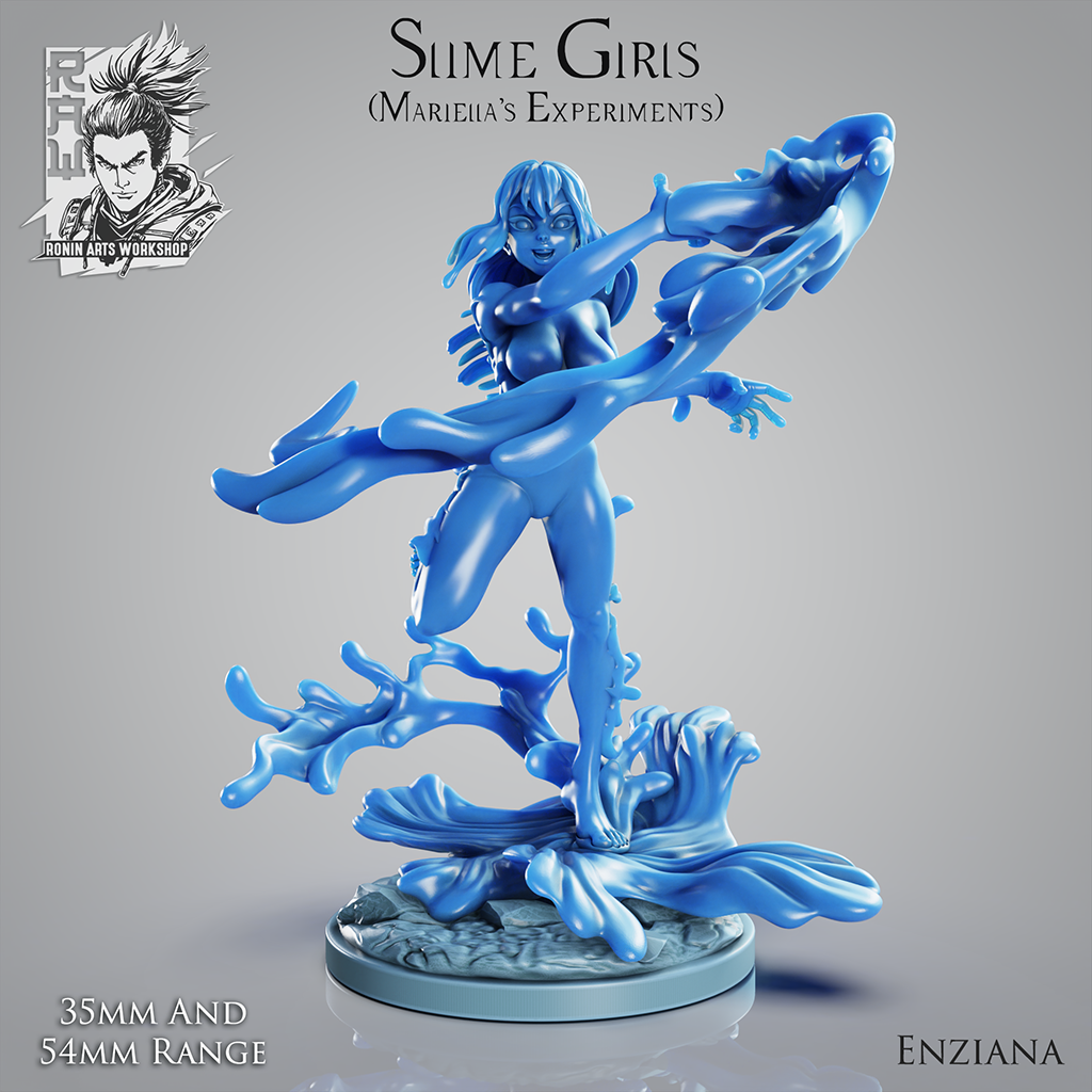 Ronin Arts - Enziana, Slime Girls - Marieiias´s Experiments