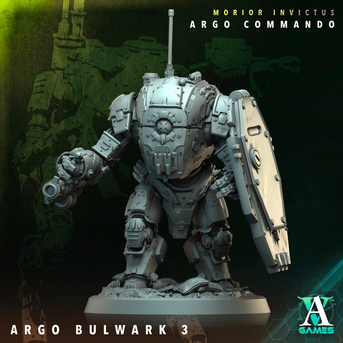Archvillain Games Sci‐Fi - Argo Bulwar 3 - Argo Commando 2024 November
