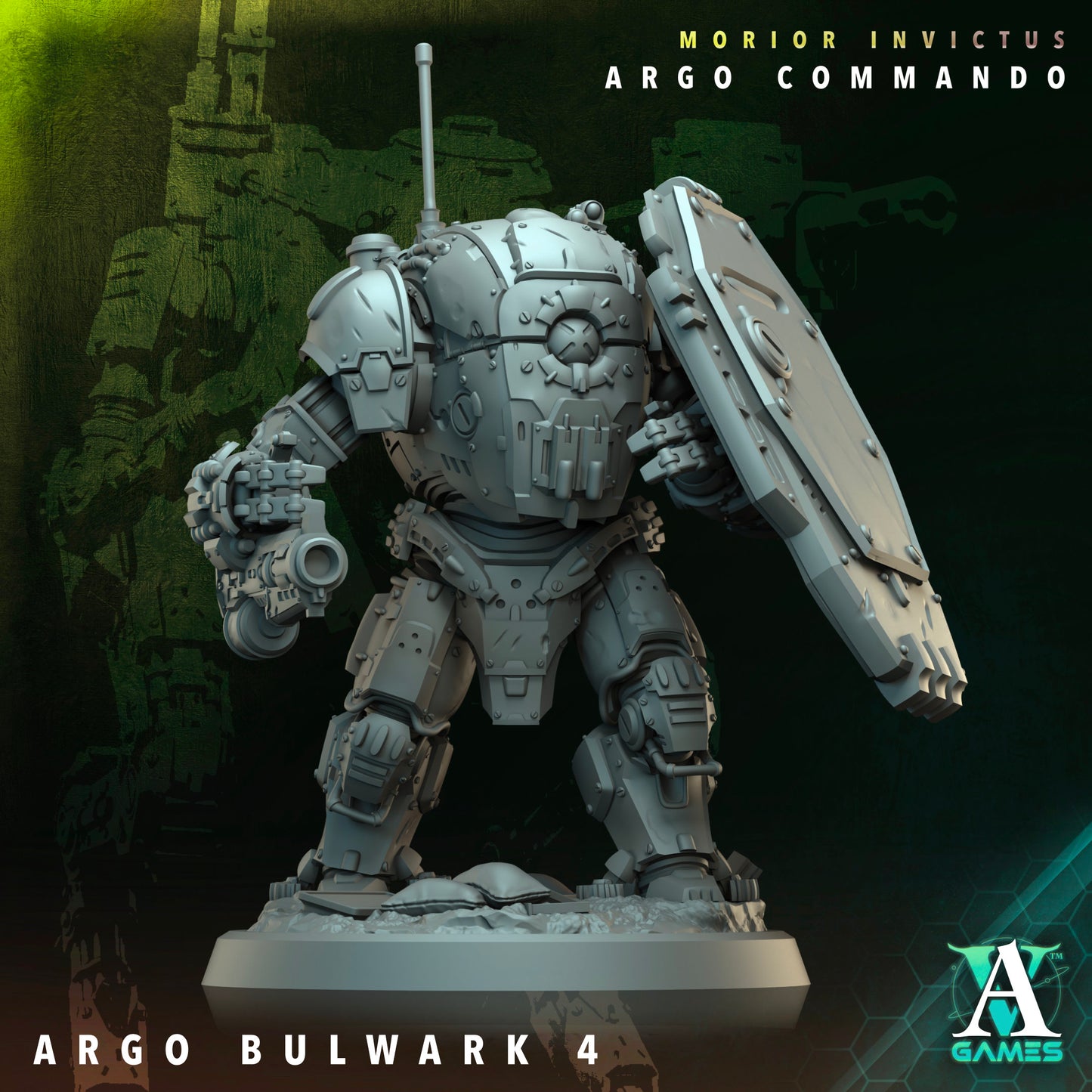 Archvillain Games Sci‐Fi - Argo Bulwar 4 - Argo Commando 2024 November