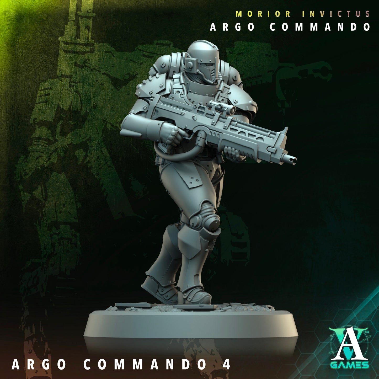 Archvillain Games Sci‐Fi - Argo Commando 4 - Argo Commando 2024 November