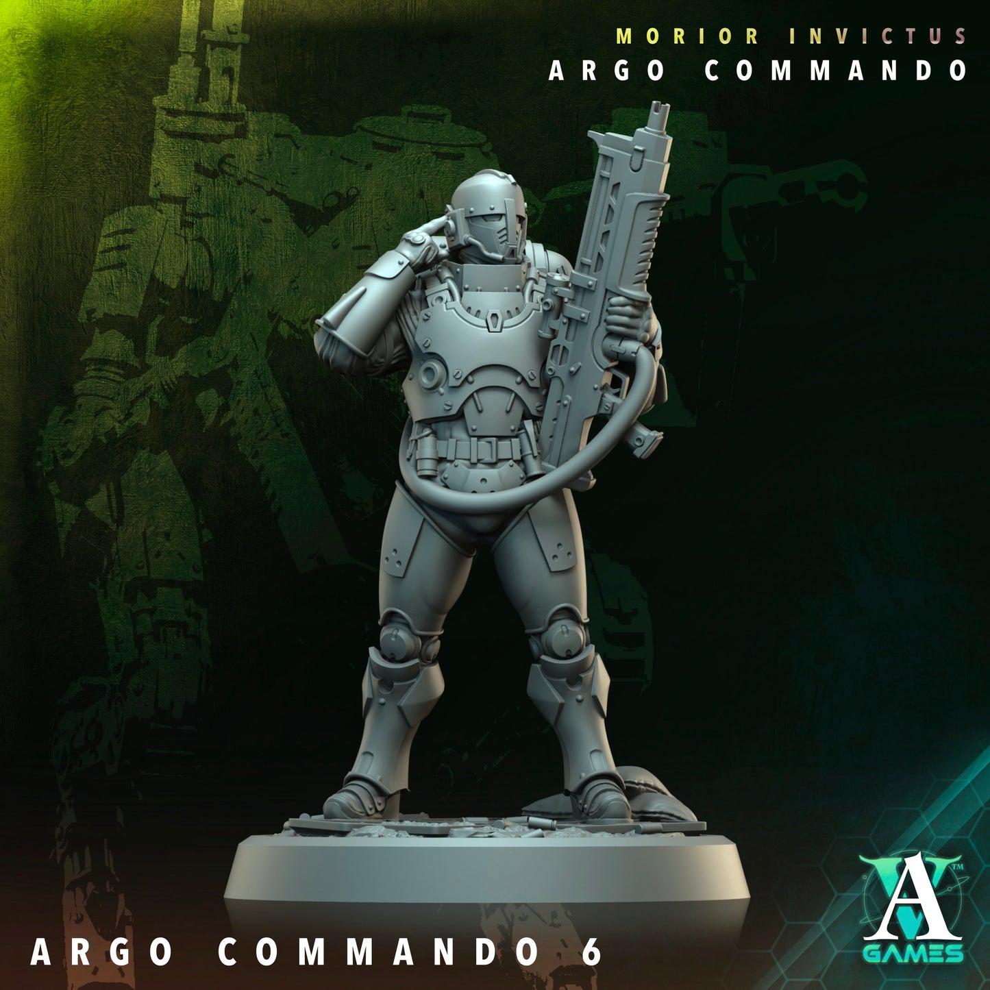 Archvillain Games Sci‐Fi - Argo Commando 6 - Argo Commando 2024 November