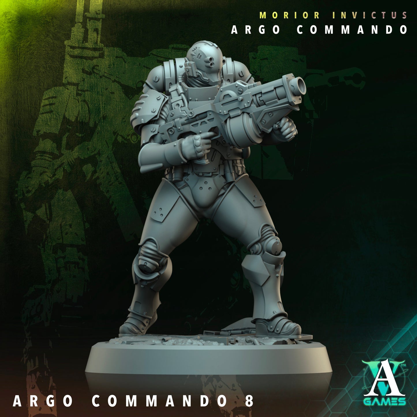 Archvillain Games Sci‐Fi - Argo Commando 8 - Argo Commando 2024 November