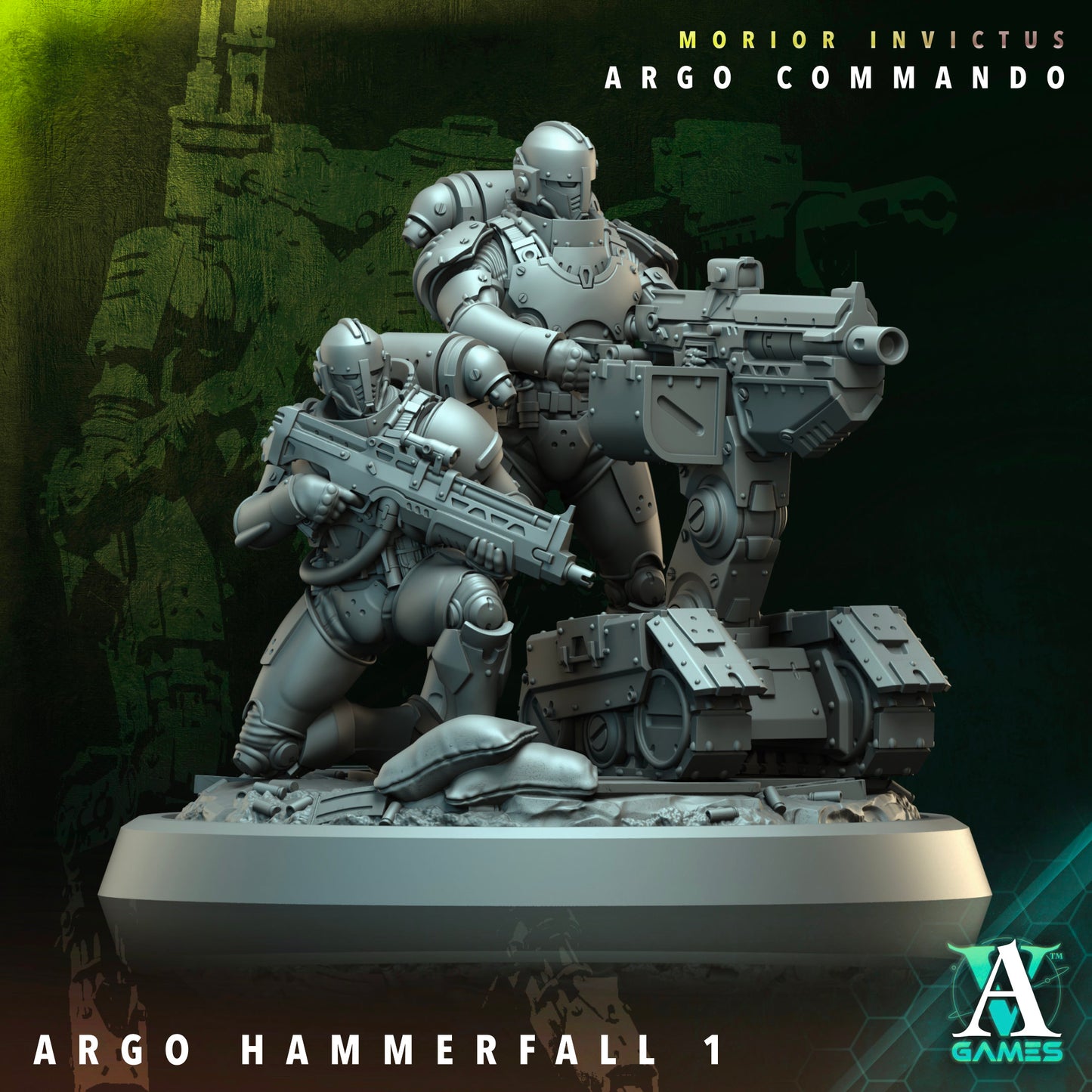 Archvillain Games Sci‐Fi - Argo Hammerfall 1 - Argo Commando 2024 November