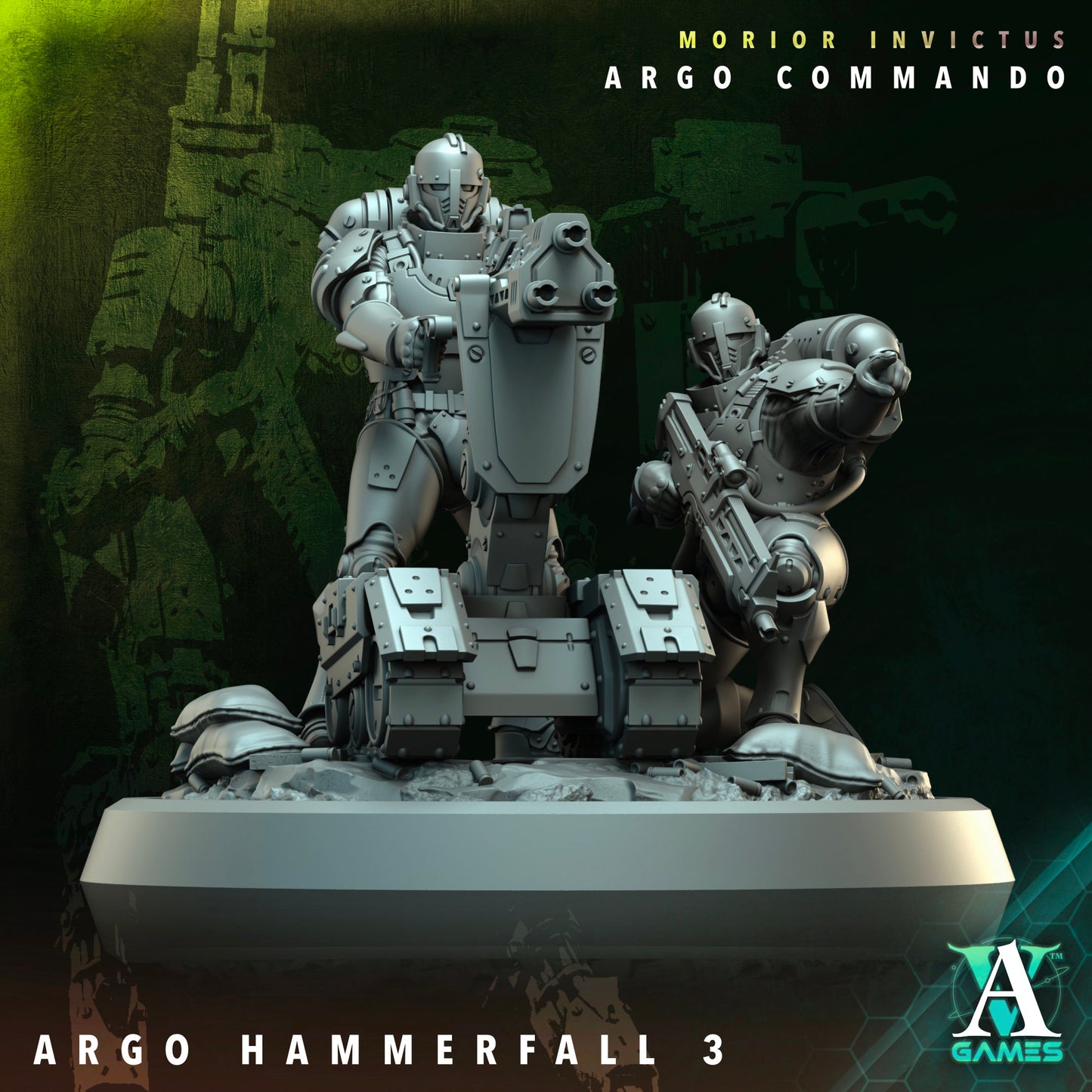 Archvillain Games Sci‐Fi - Argo Hammerfall 3 - Argo Commando 2024 November