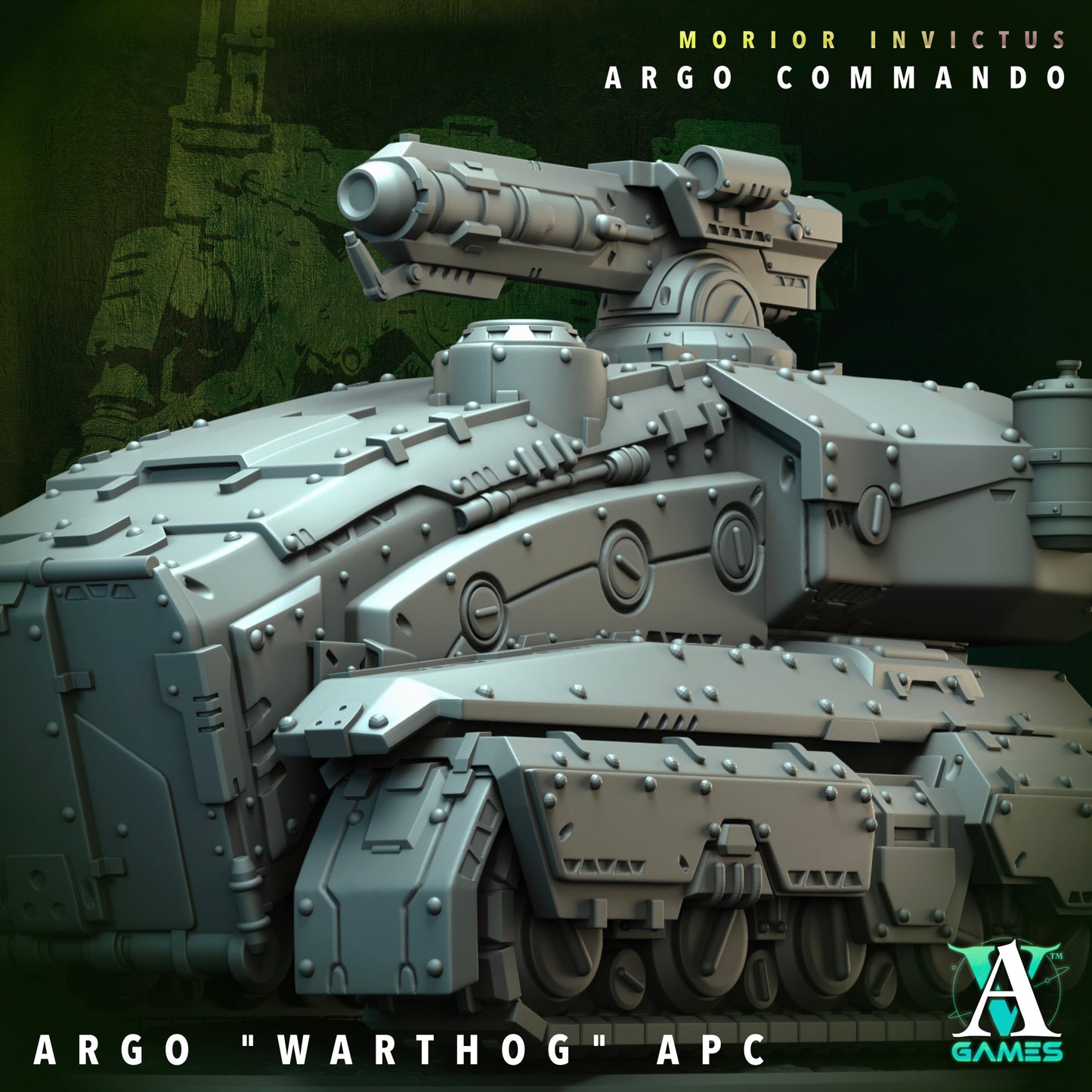 Archvillain Games Sci‐Fi - Argo Warthog APC Turret - Argo Commando 2024 November
