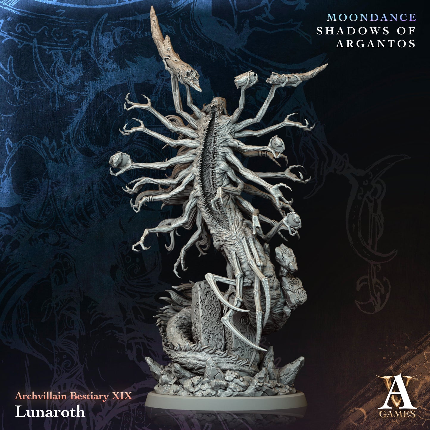 Archvillain Games - Lunaroth - Archvillain Bestiary Vol. XIX 2025 March