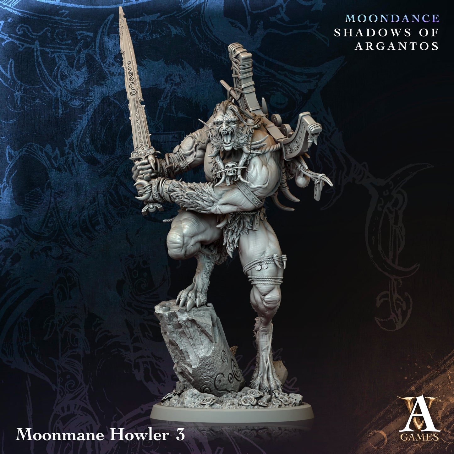 Archvillain Games - Moonmane Howler 3 - Mondance - Shadows of Argantos 2025 March