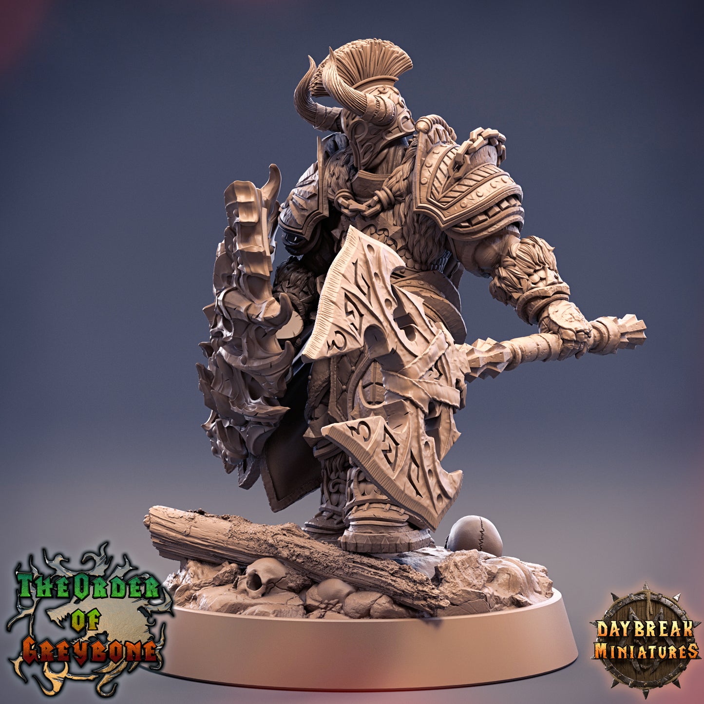 Daybreak Miniatures - Marius Heartcleaver - The Order of Greybone 2021 December