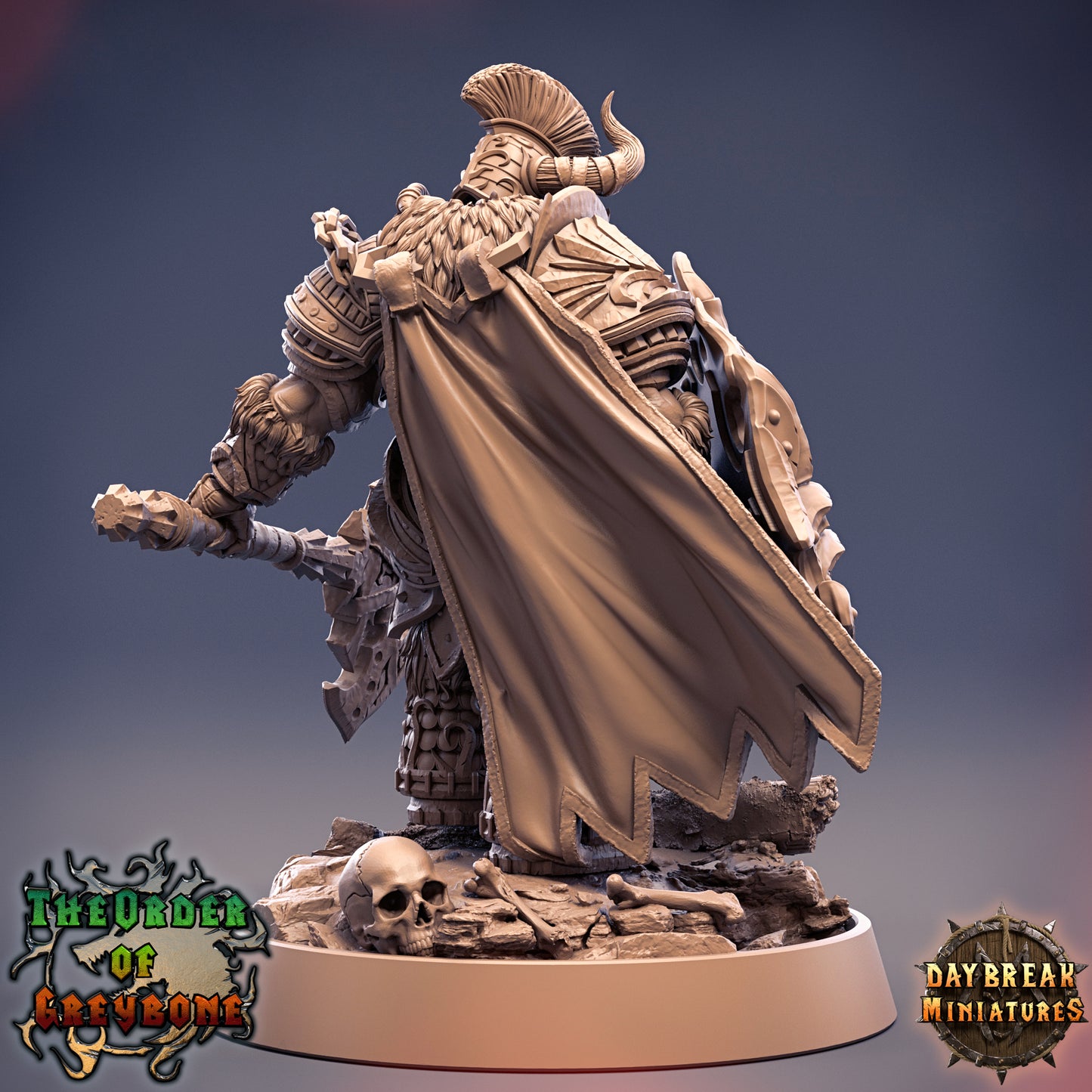 Daybreak Miniatures - Marius Heartcleaver - The Order of Greybone 2021 December