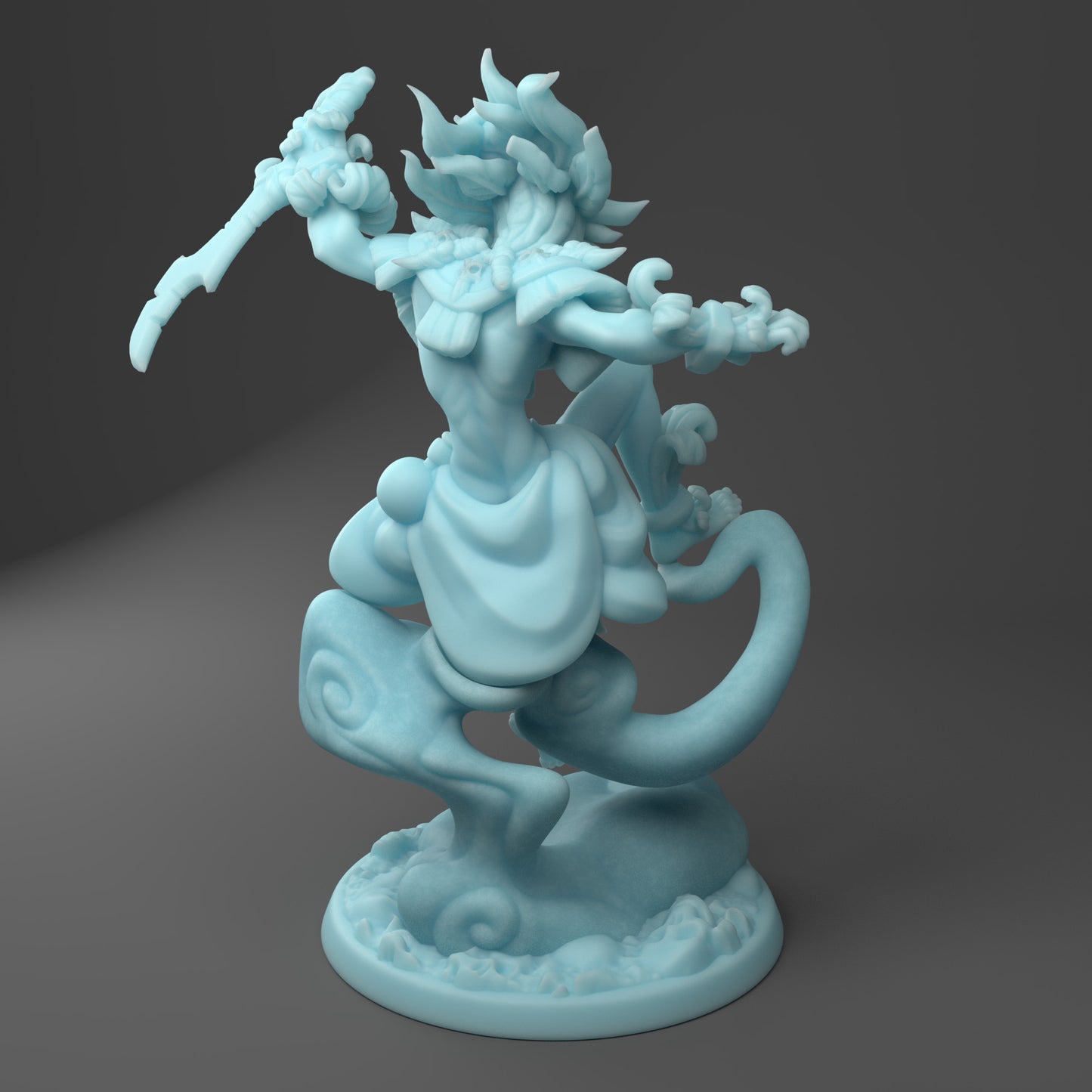 Twin Goddess Miniatures - Mageebo, Human WItch Doctor - 2021 May
