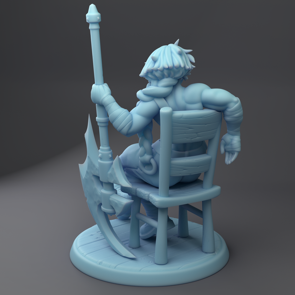 Twin Goddess Miniatures - Millie the Merc - Tavern Set 2022 February