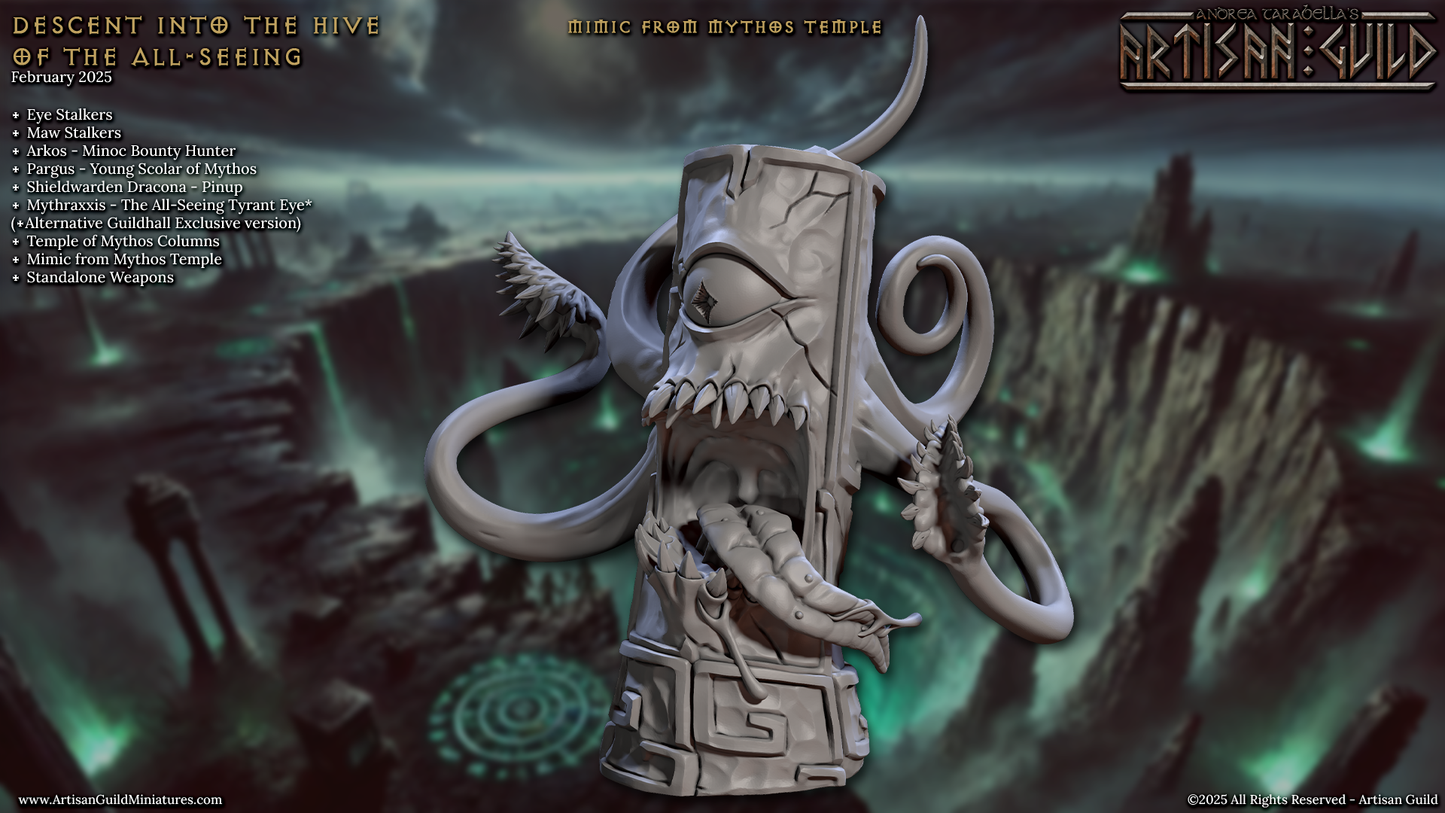 Artisan Guild - Mimic Pillar, Terrain - Descent into the Hive of the All-Seeing 2025 February