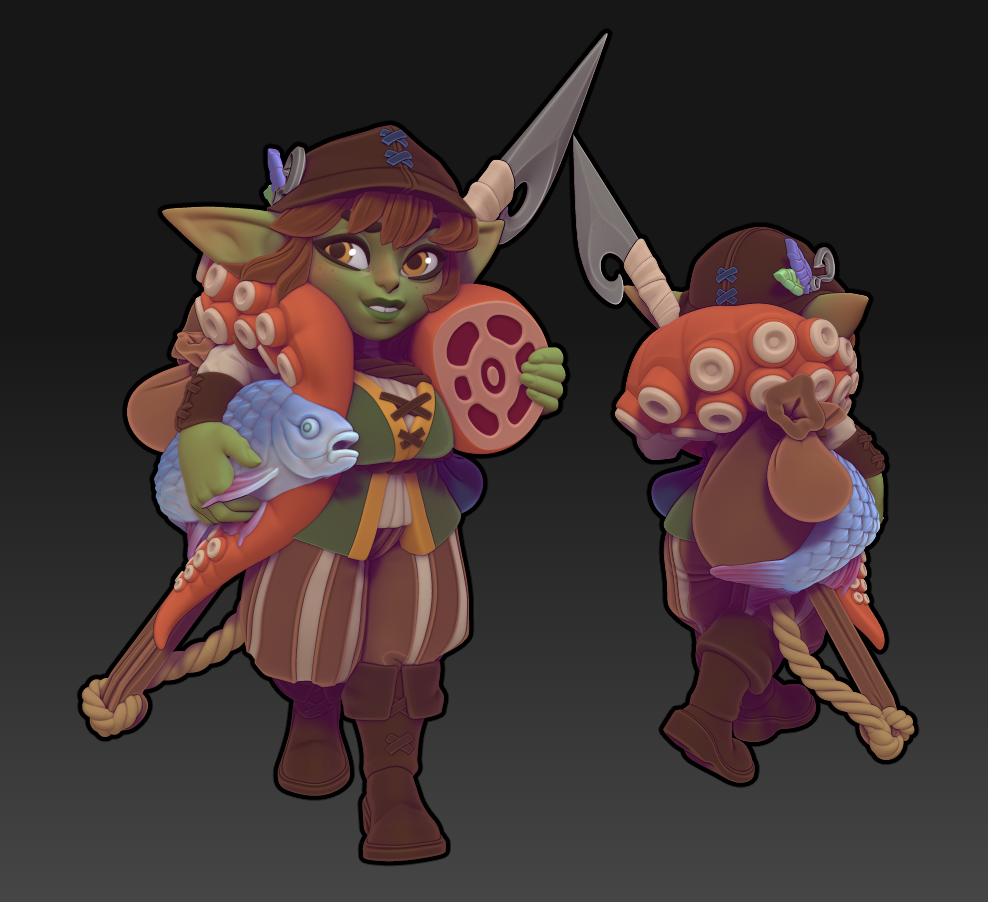 Twin Goddess Miniatures - Goblin Fisher - 2025 August