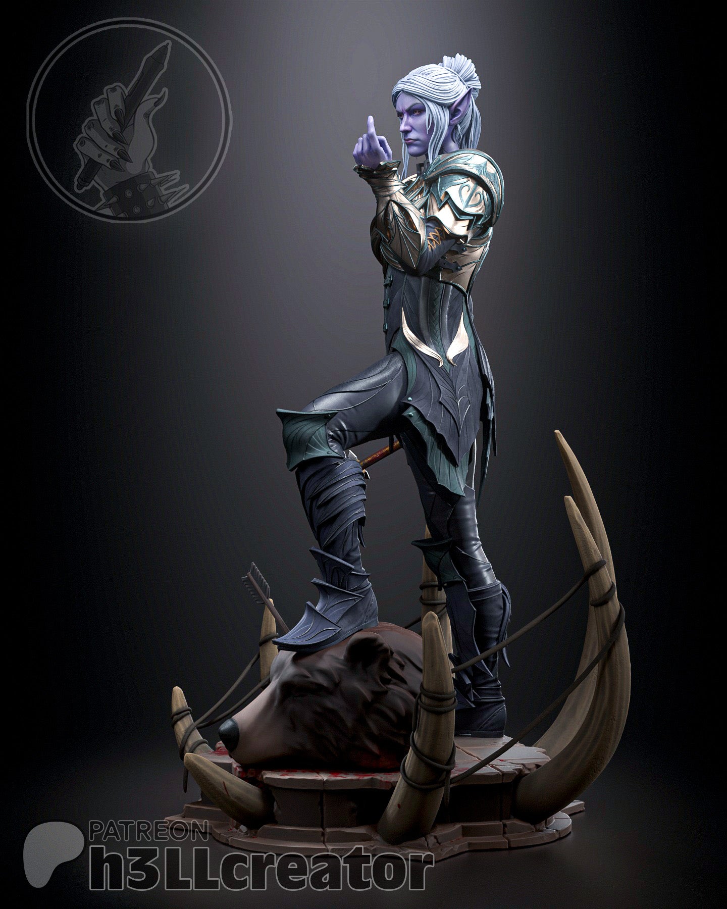 H3LL Creator - Minthara, Drow Cleric - Baldurs Gate 3