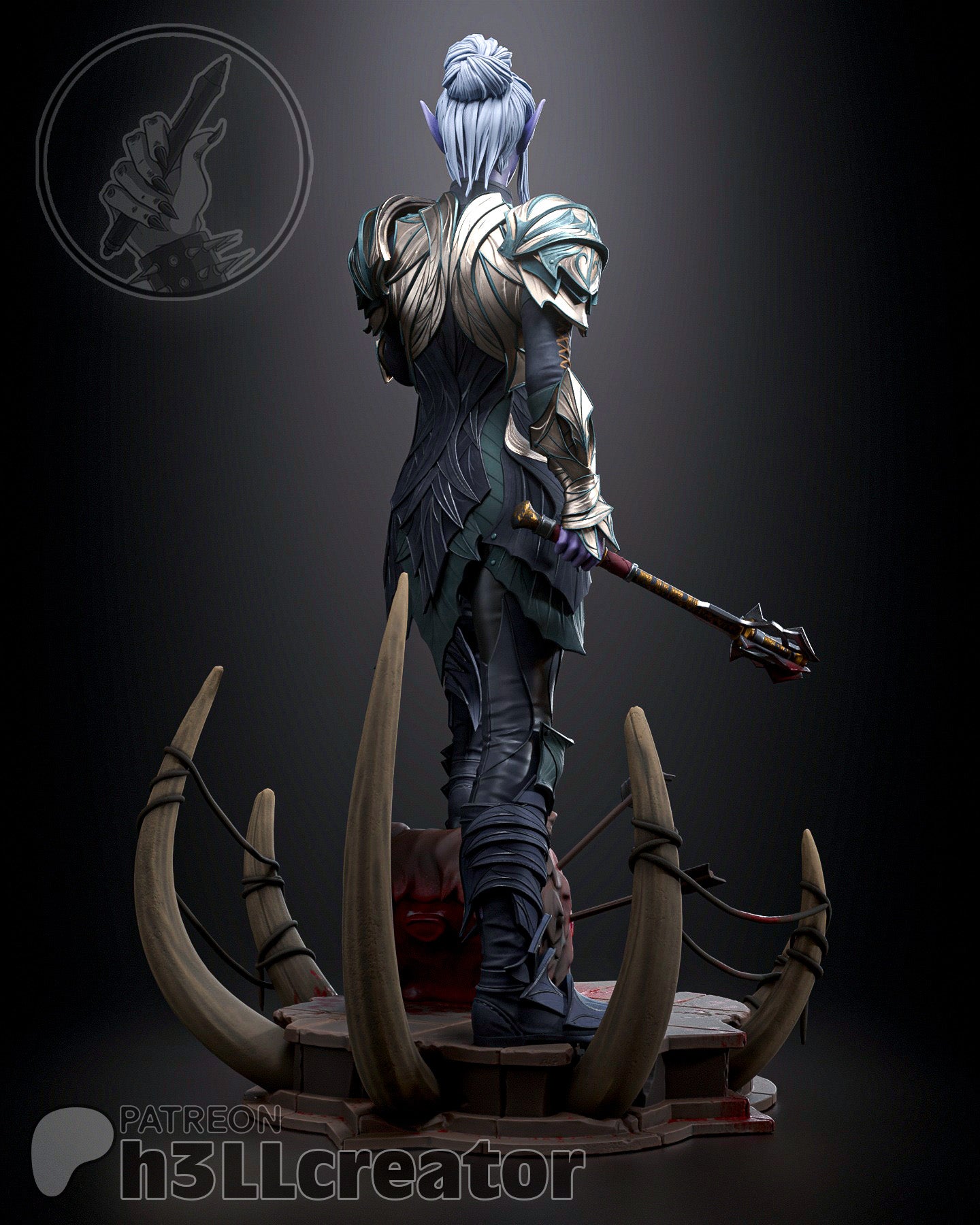 H3LL Creator - Minthara, Drow Cleric - Baldurs Gate 3