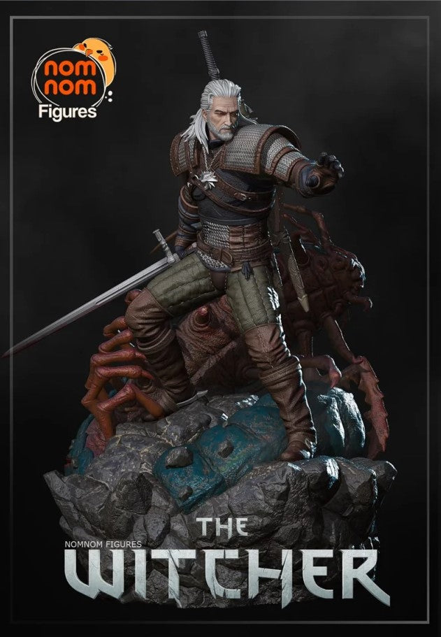 NomNom Figures - Geralt of Rivia, The White Wolf - The Witcher