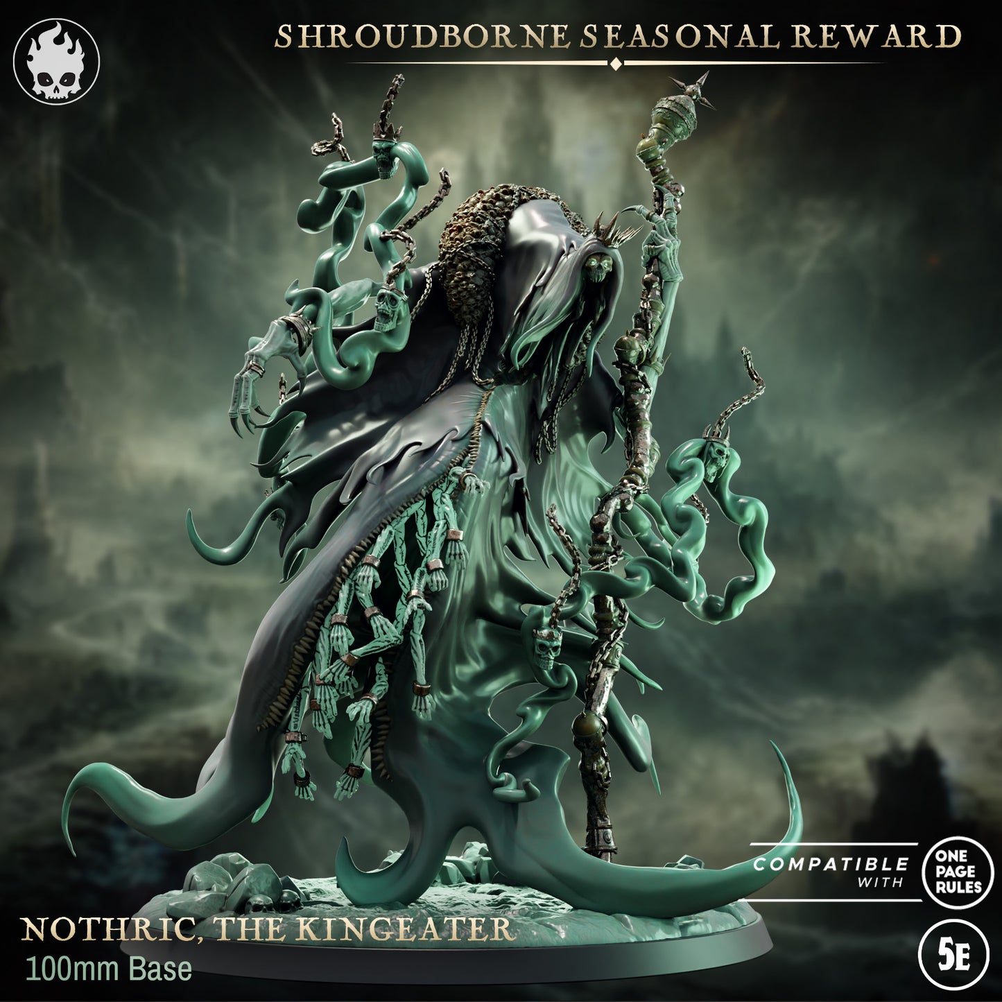 Flesh Craft Studio - Nothric the Kingeater (Gargantuan) - The Hollowroot Covenant 2025 June