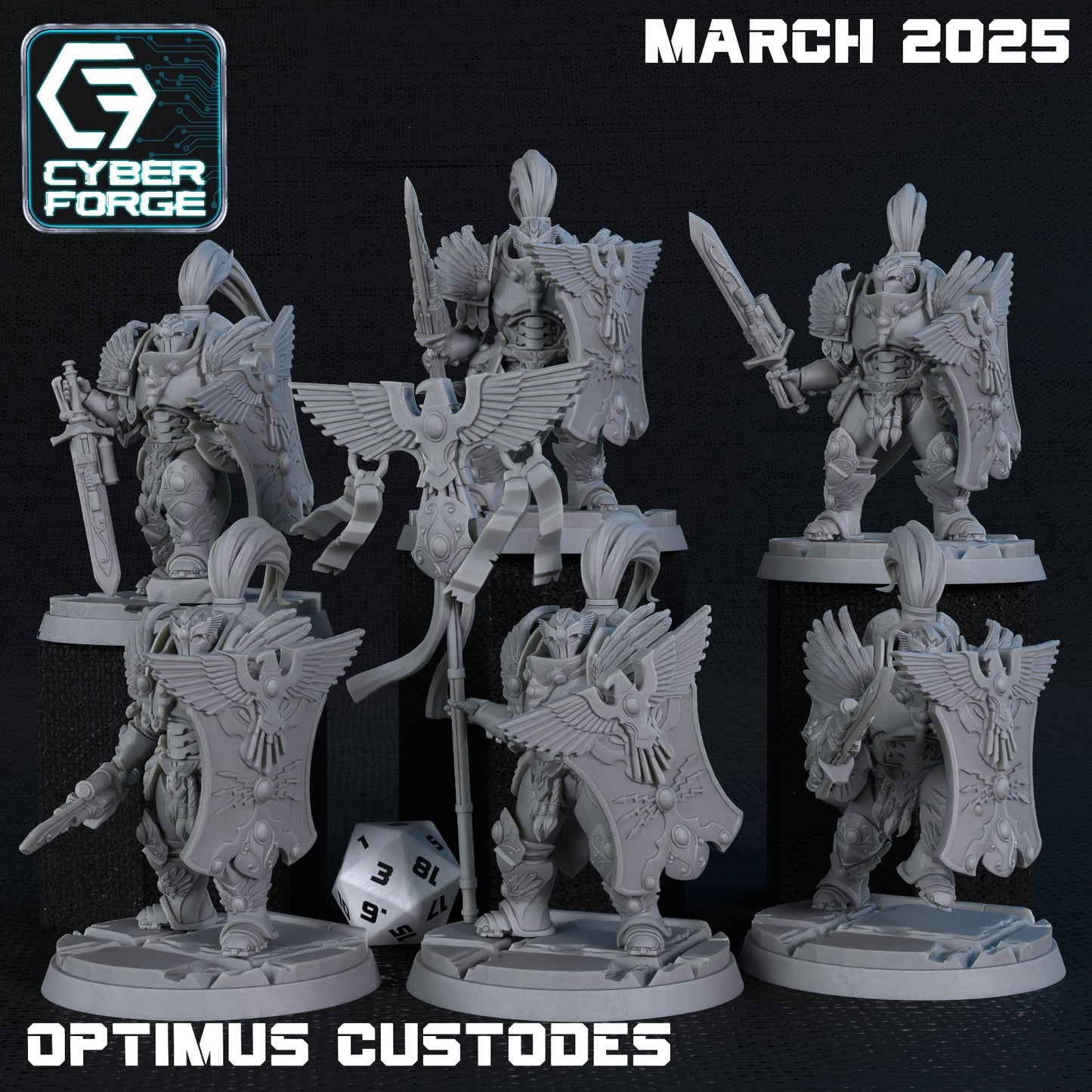 Cyberforge - Vetus Imperium Swords, Adeptus Custodes - 2025 March