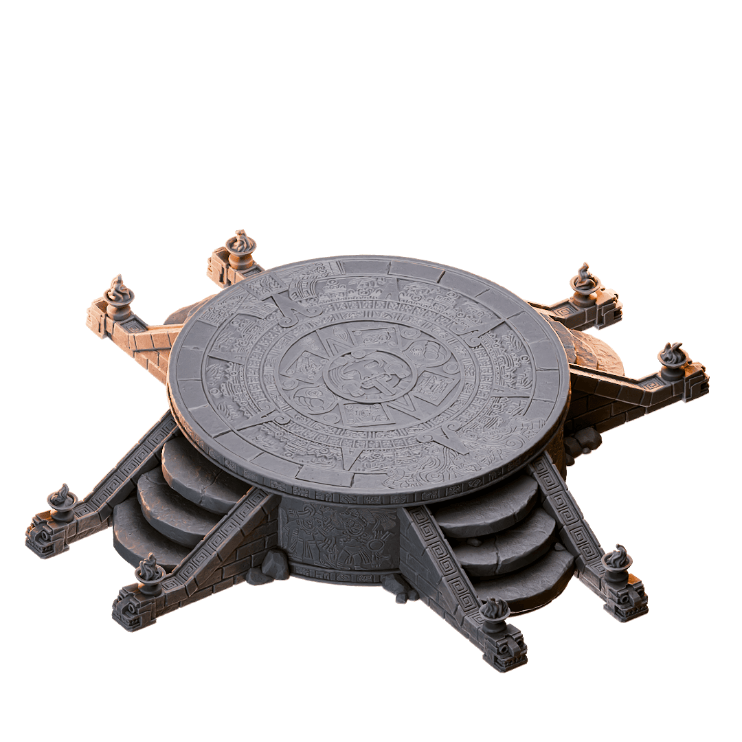 Loot Studio - Orac Sun Stone, 16x16cm Terrain - Tomb of the Serpent God 2025 June