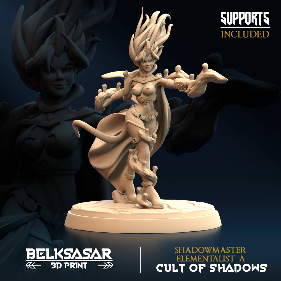 Belksasar - Shadowmaster Wizard Elementalist 2024 October Release 35mm