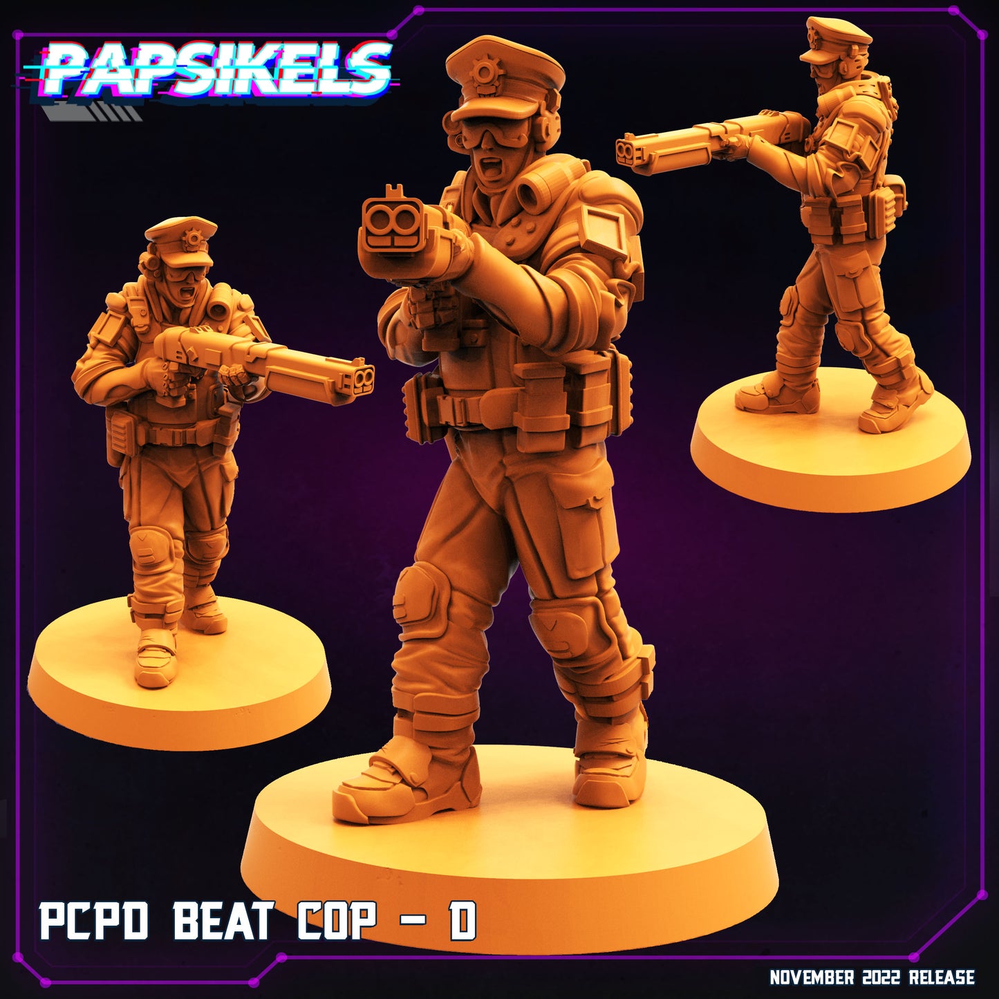 Papsikels - PCPD Beat Cop D - 2022 November