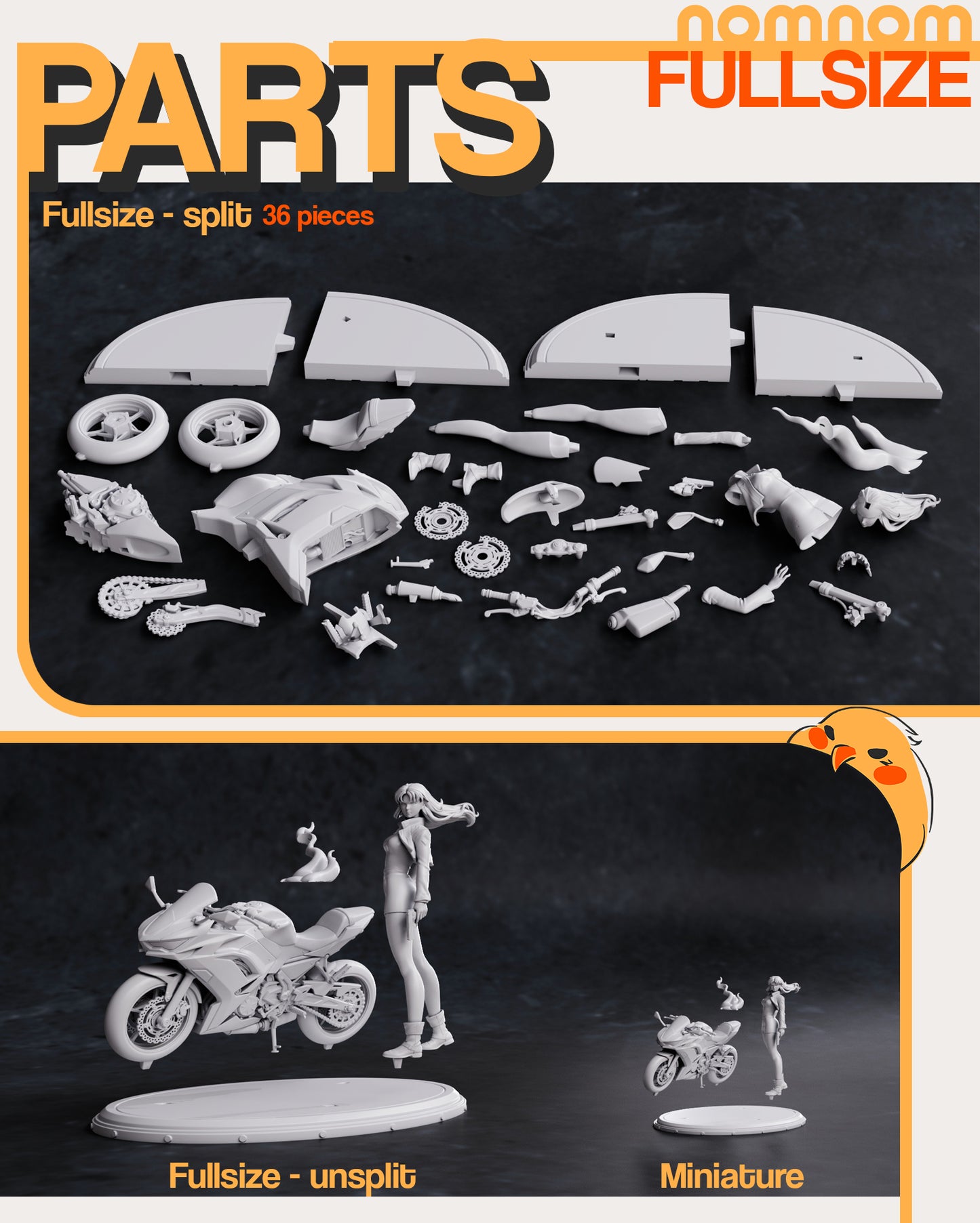 NomNom Figures - Misato Katsuragi, Evangelion