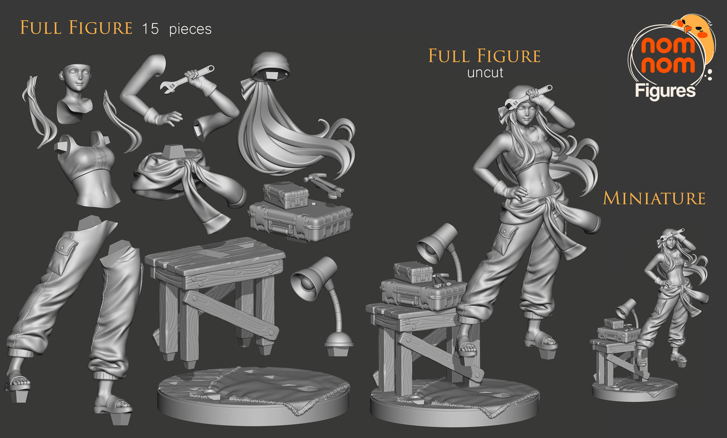 NomNom Figures - Winry Rockbell , Fullmetal Alchemist
