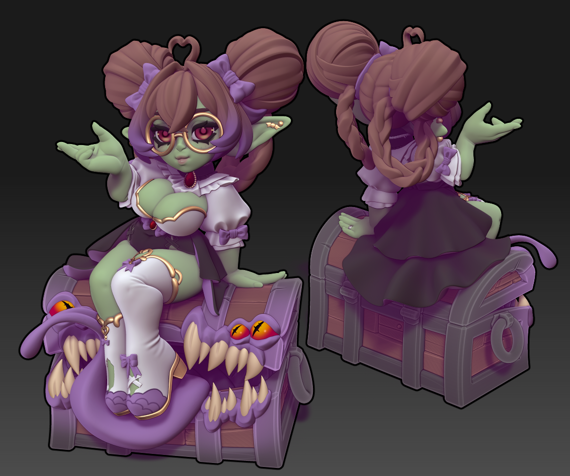 Twin Goddess Miniatures - Podge the Goblin - 2025 Septmeber