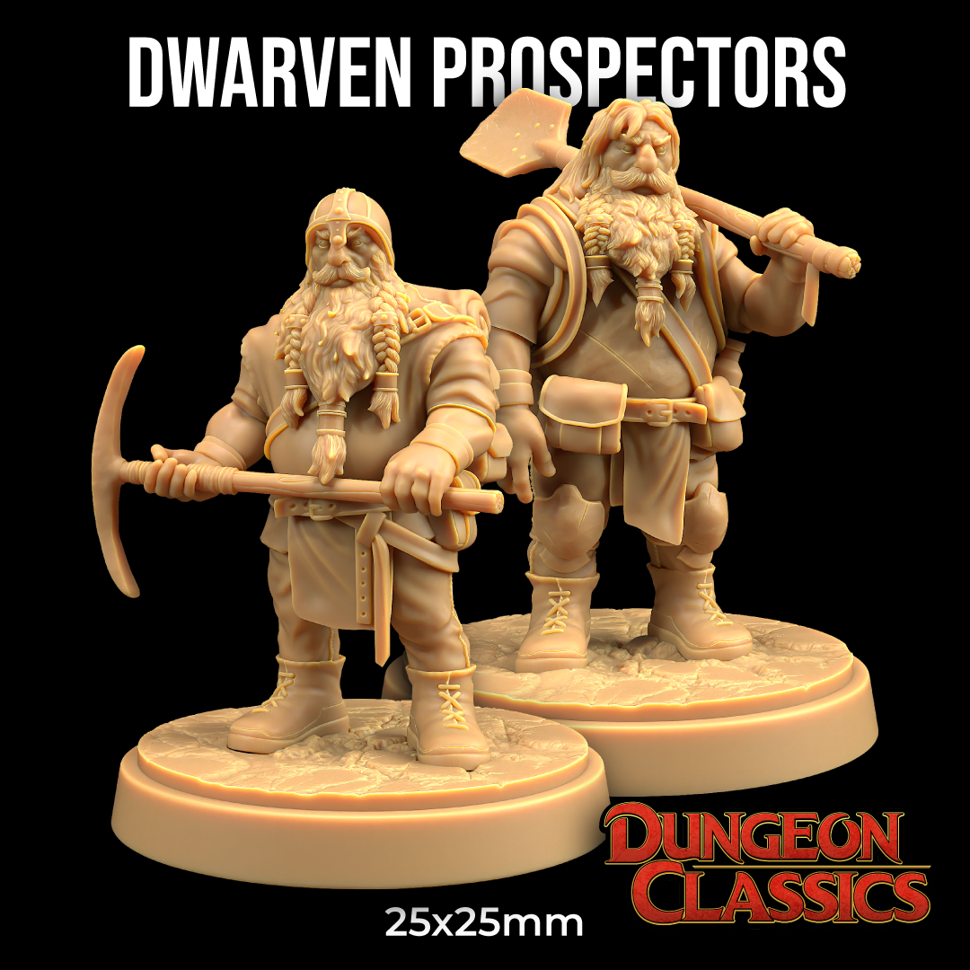 Dungeon Classics - Dwarven Prospectors - 2024 December