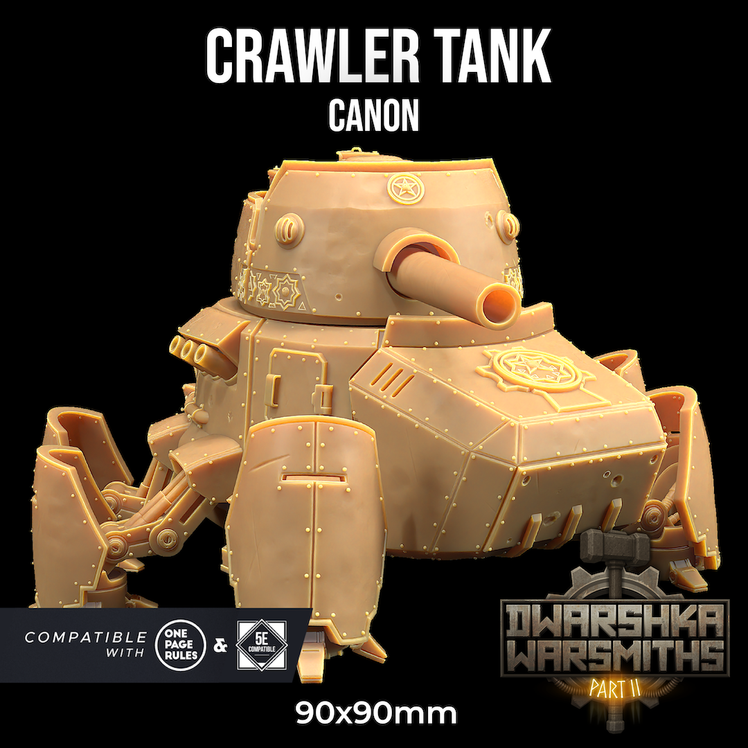 Dragons Trappers Lodge - Crawler Tank - Dwarshka Warsmiths Pt. 2 2025 September