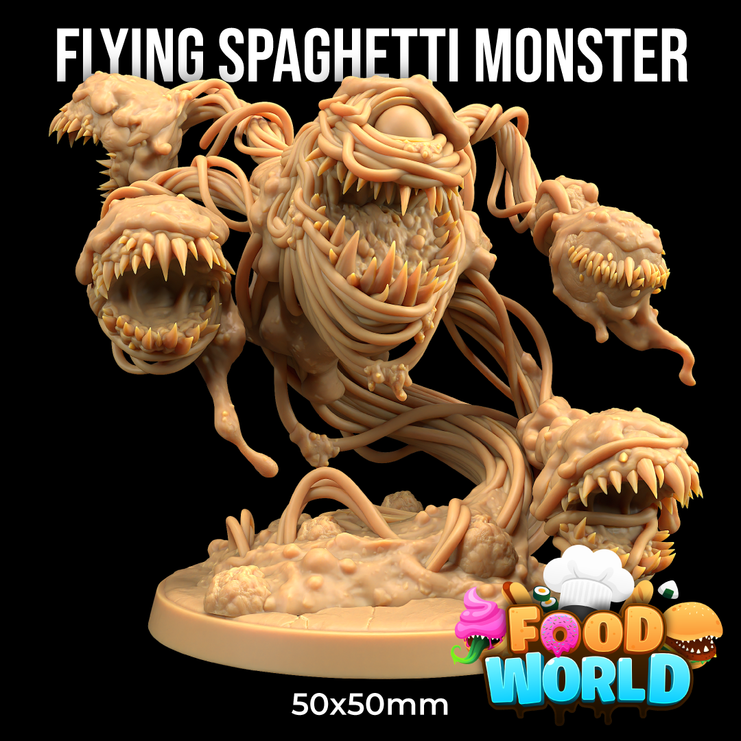 Dragons Trappers Lodge - Flying Spaghetti Monster (Huge) - Food World 2025 March