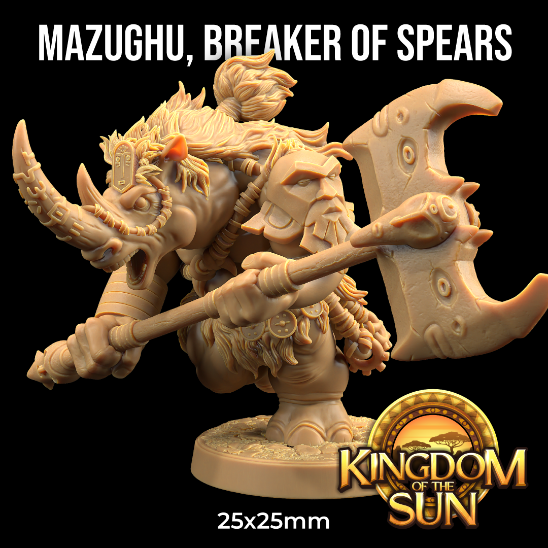 Dragons Trappers Lodge - Mazughu, Breaker of Spears - Kingdom of the Sun 2025 April