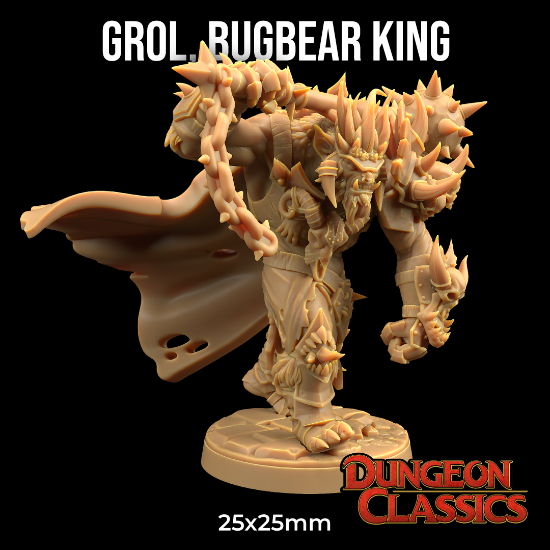 Dungeon Classics - Grol Bugbear King 2024 October Release 35mm