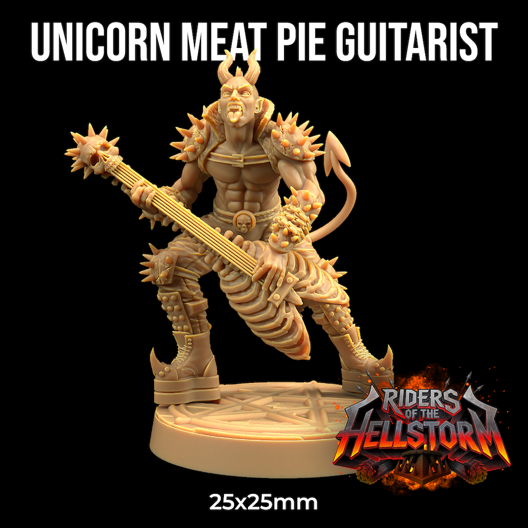 Dragons Trappers Lodge - Unicorn Meat Pie Guitarist - Riders of the Hellstorm 2025 September