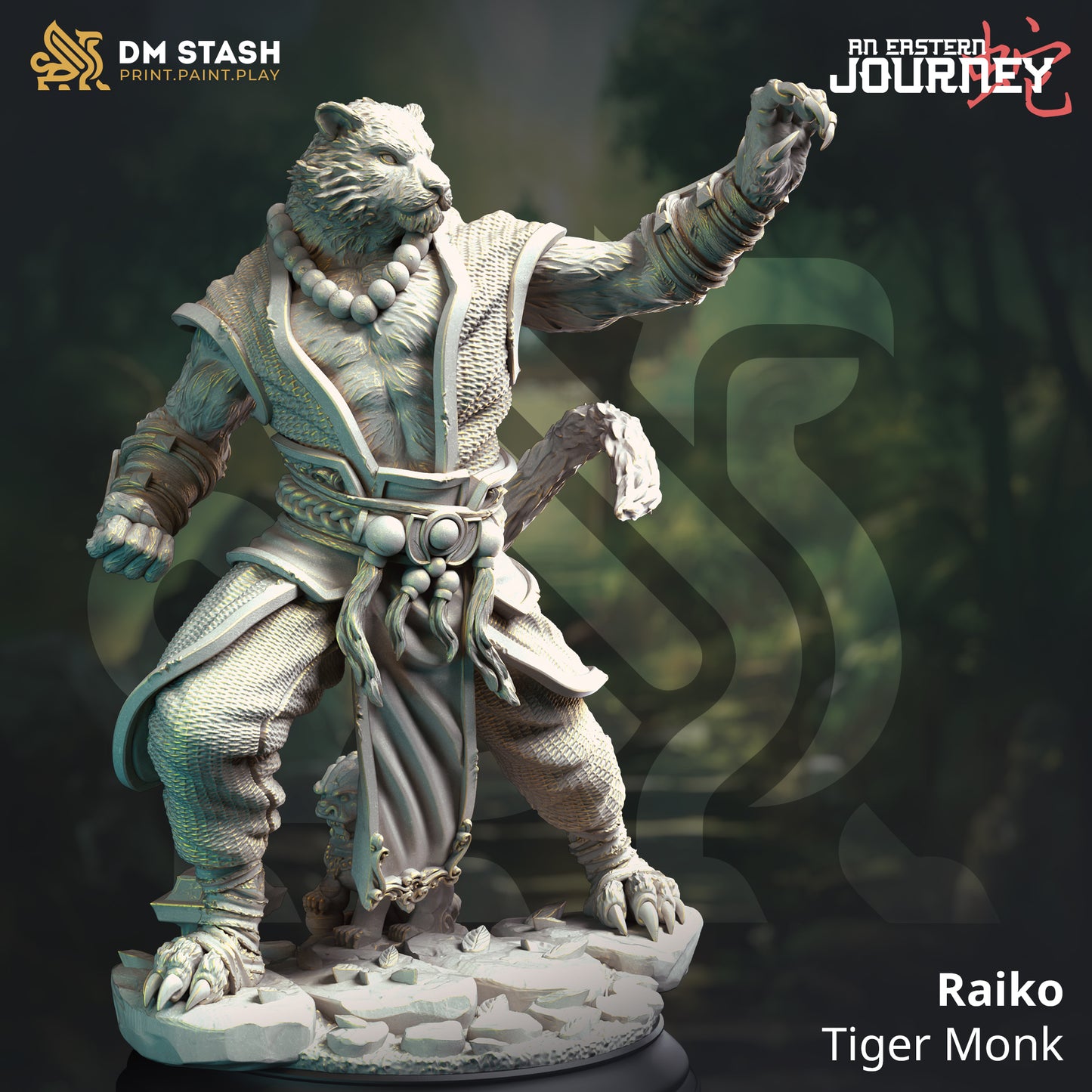 DM Stash - Raiko, Tiger Monk - An Eastern Journey 2024 December