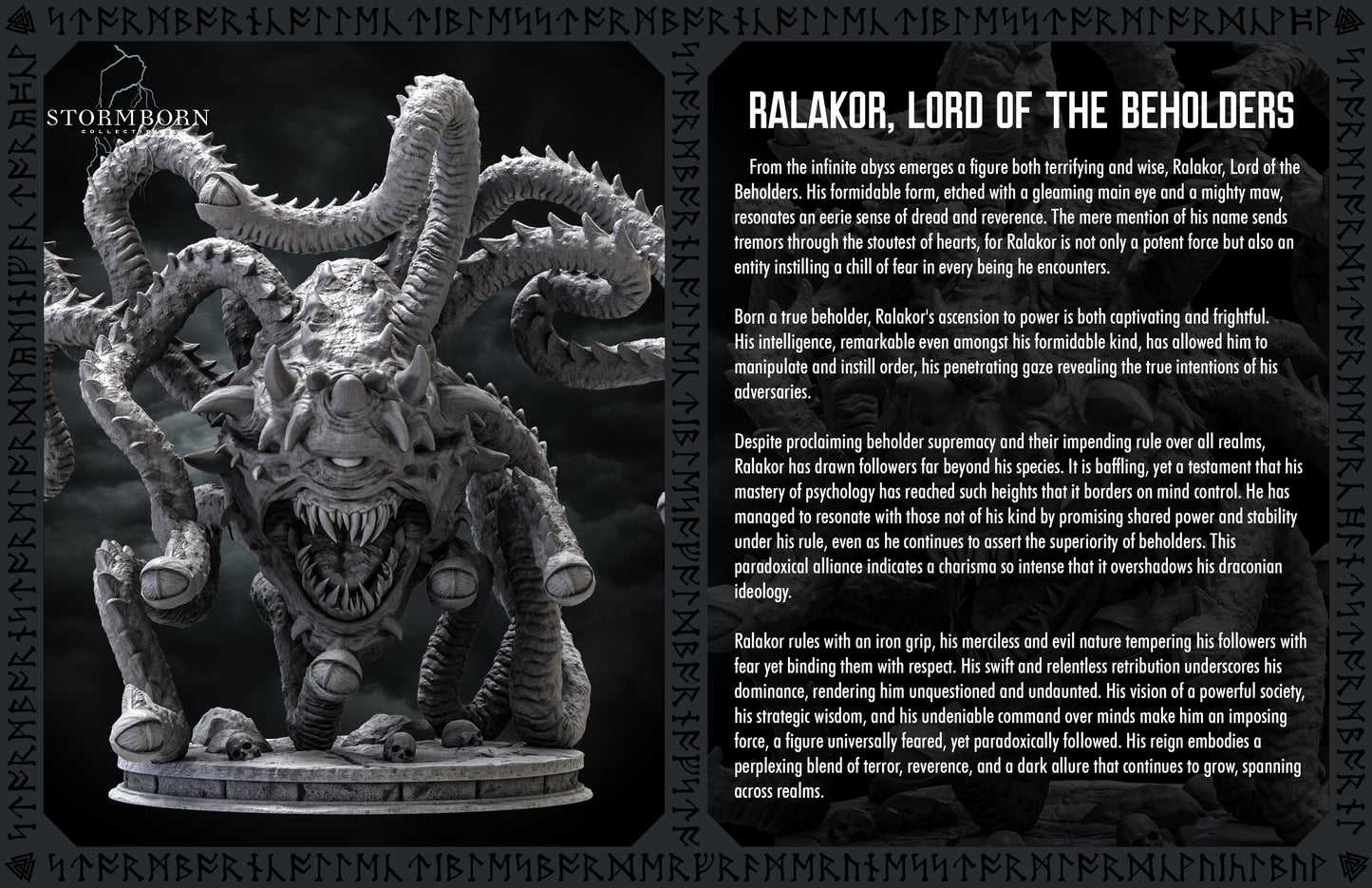 Stormborn Collectibles - Ralakor Lord of the Beholders