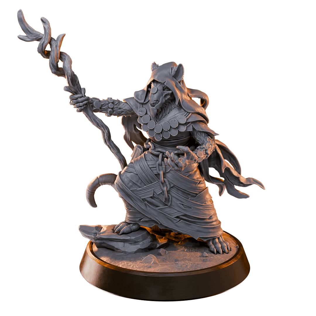 Loot Studio - Ratfolk Caster - Rotten Rats 2025 January