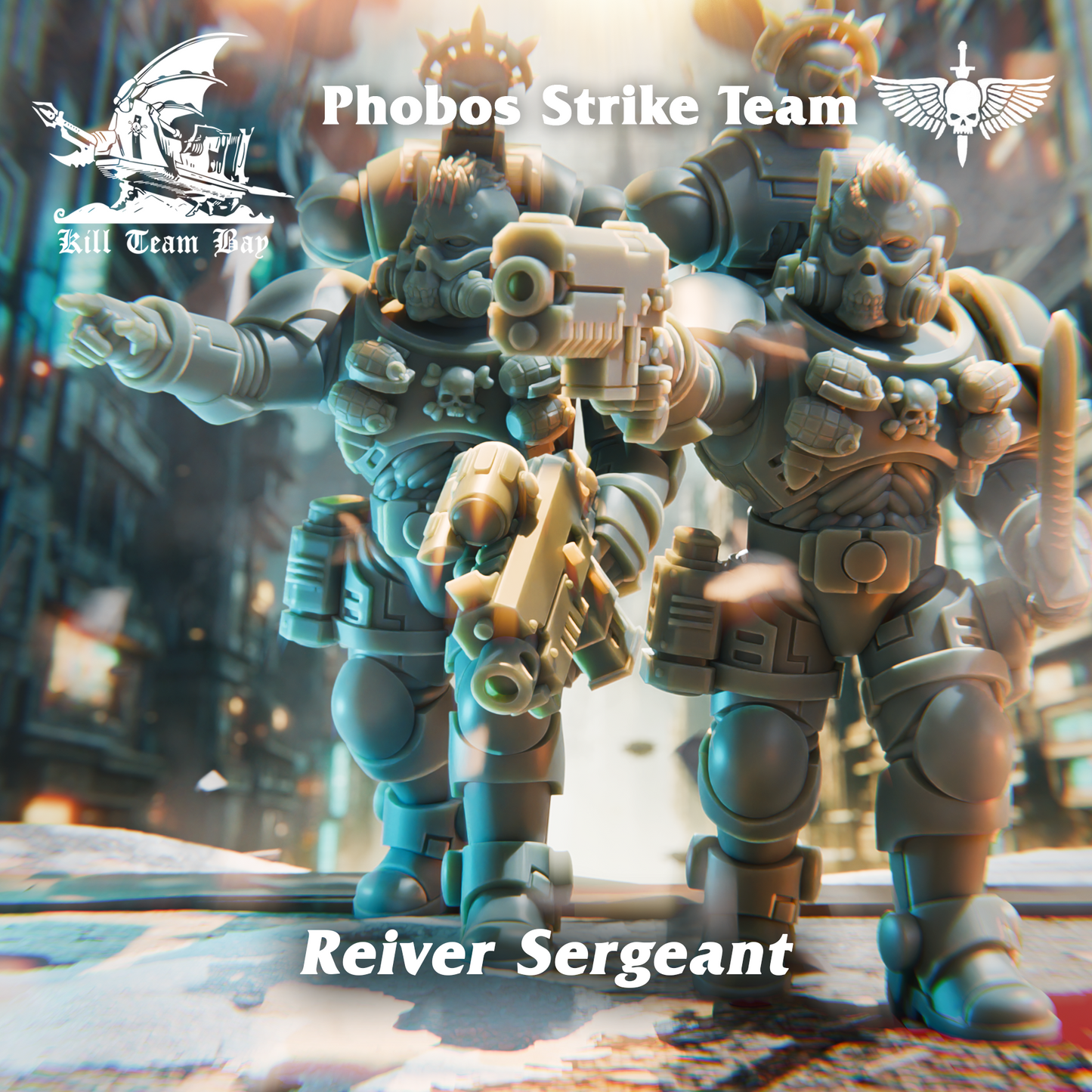 Kill Team Bay - Reiver Sergeant (2), Phobos Strike Team- Warhammer 40K