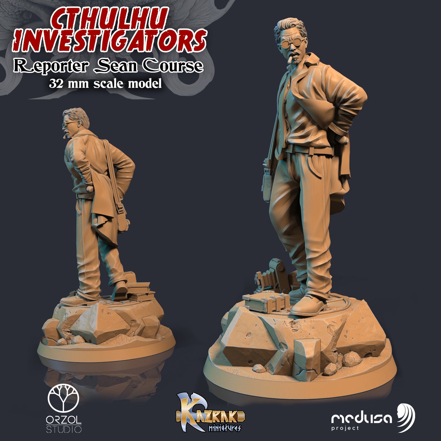 Sculptorium of Madness - Reporter Sean Course - Chtulhu Investigators
