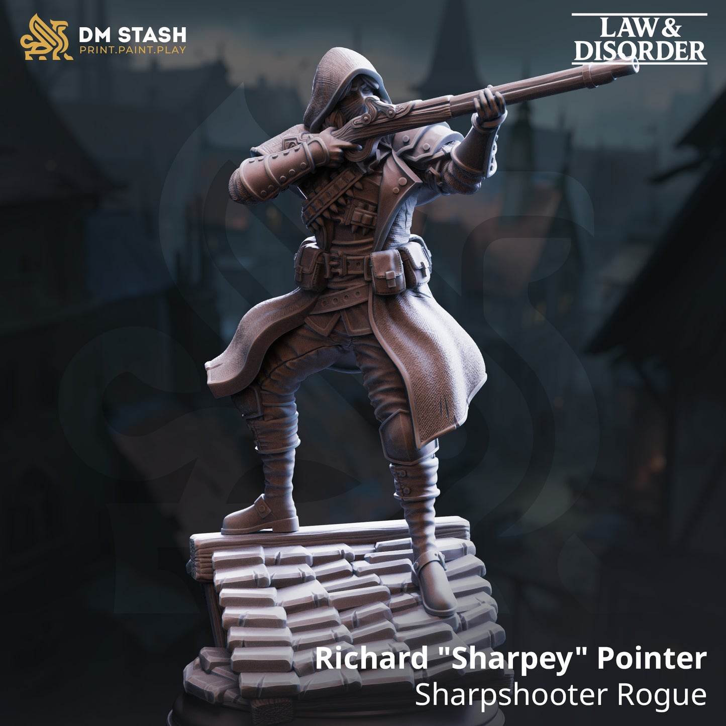 DM Stash - Richard Sharpey Pointer - Sharpshooter Rogue - Law & Disorder 2025 December