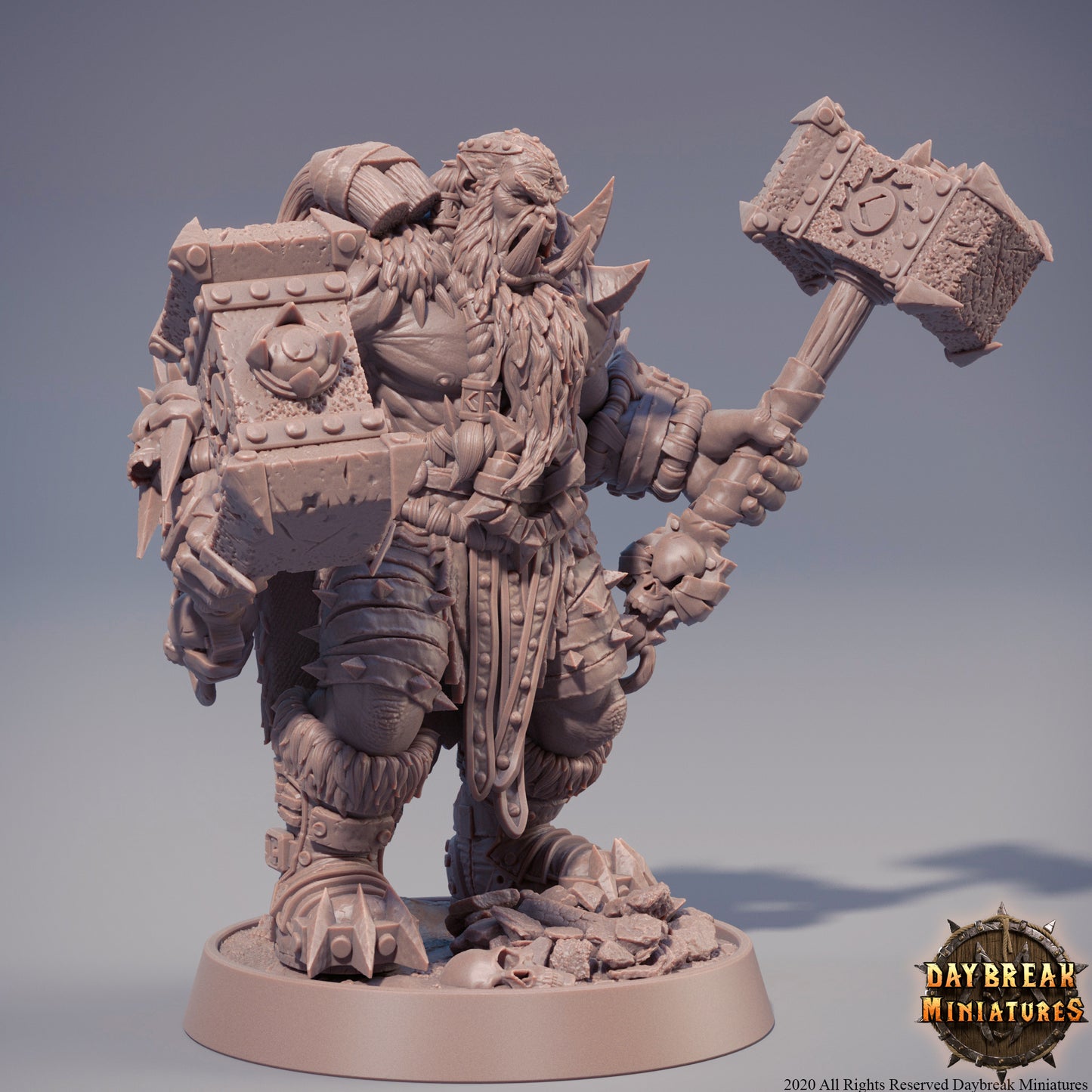 Daybreak Miniatures - Rutger Gausshammer - Mercenaries of the Void 2021 January