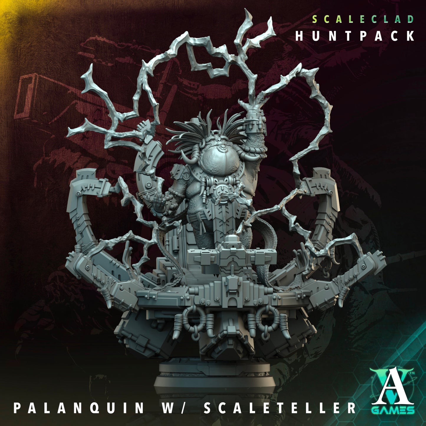 Archvillain Games Sci‐Fi - Planquin W Scaleteller -Scaleclad 2024 December