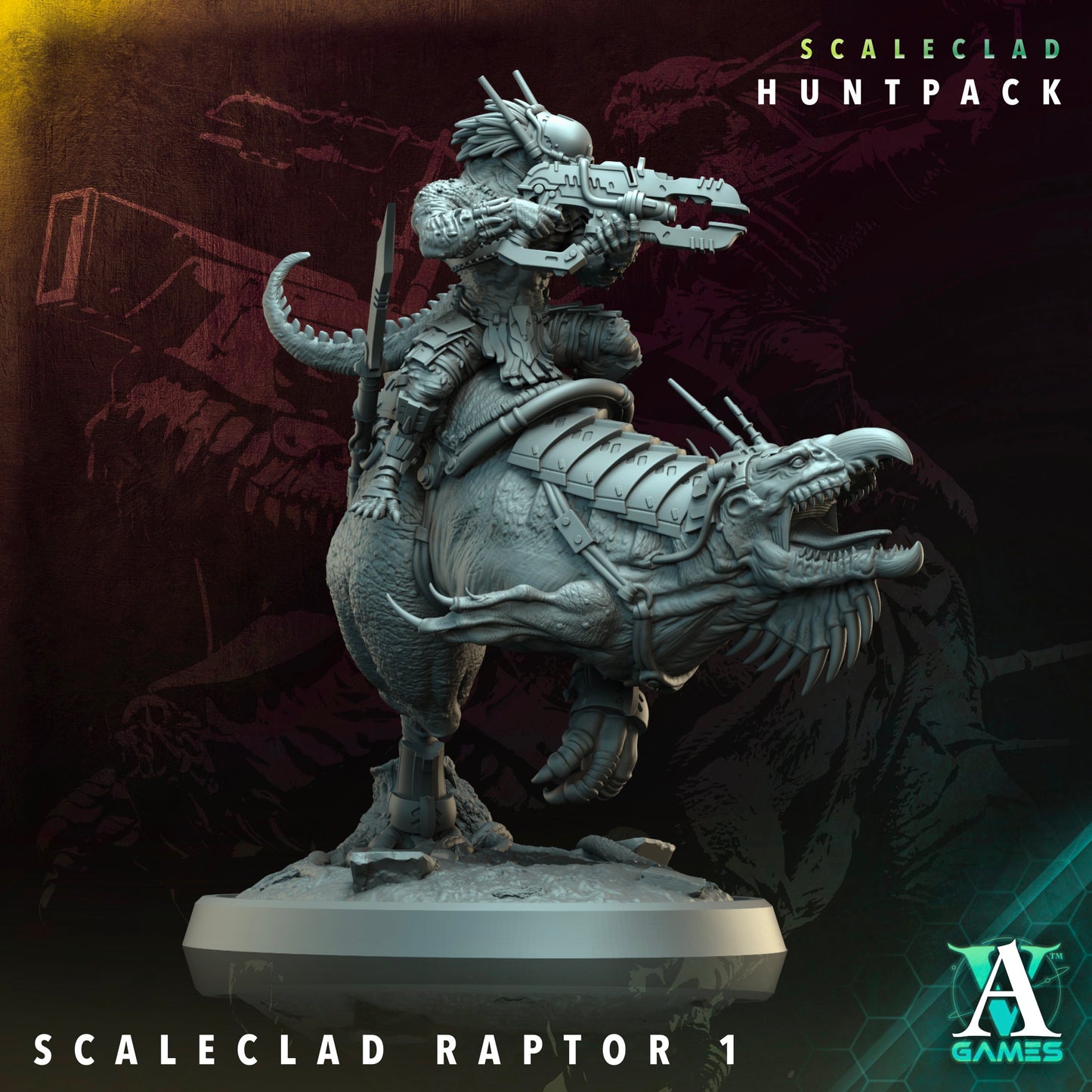 Archvillain Games Sci‐Fi - Scaleclad Huntpack 1 - Scaleclad Huntpack 2024 December